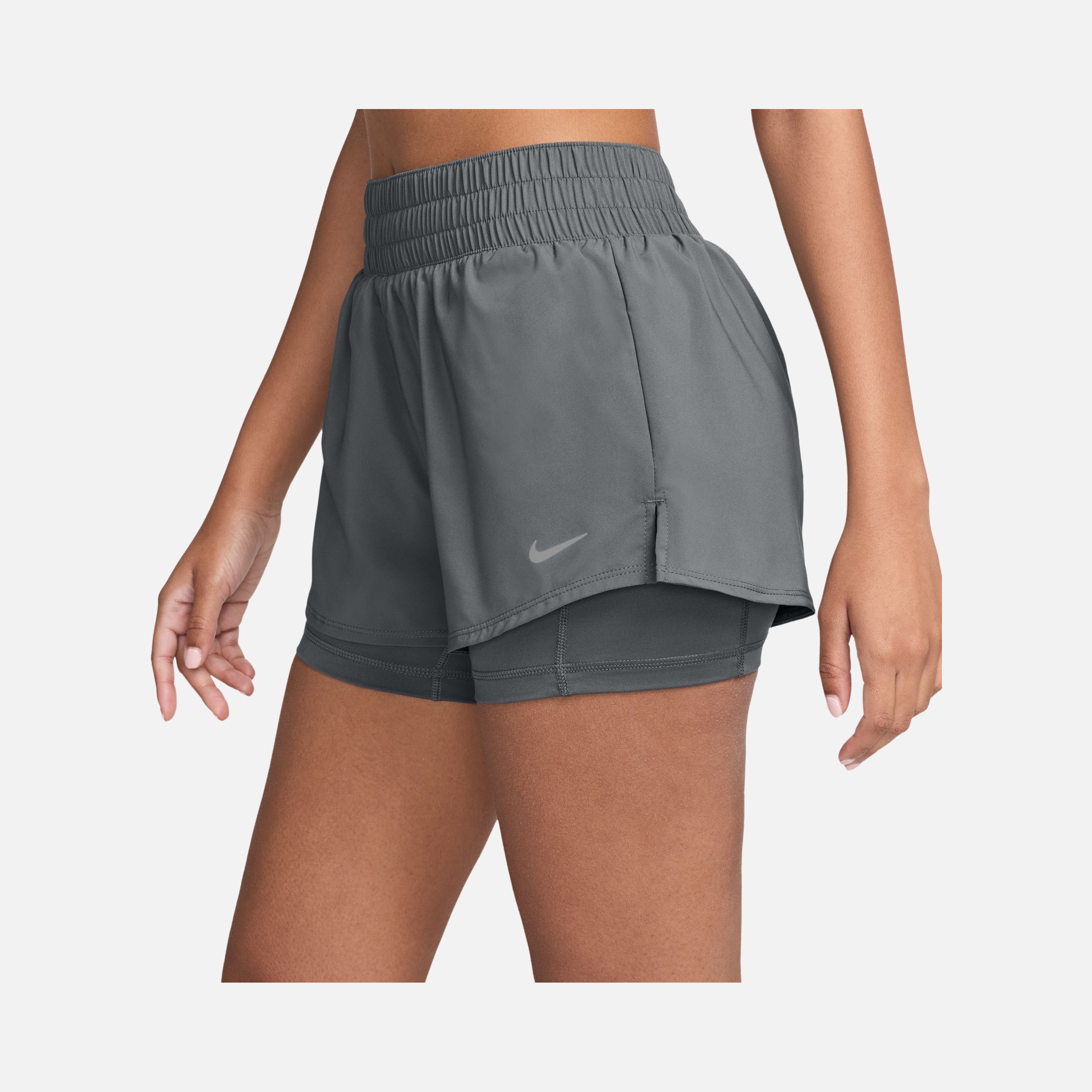 Nike One Dri-Fit Mid-Rise 8cm (approx.) 2-in-1 Training Kadın Şort