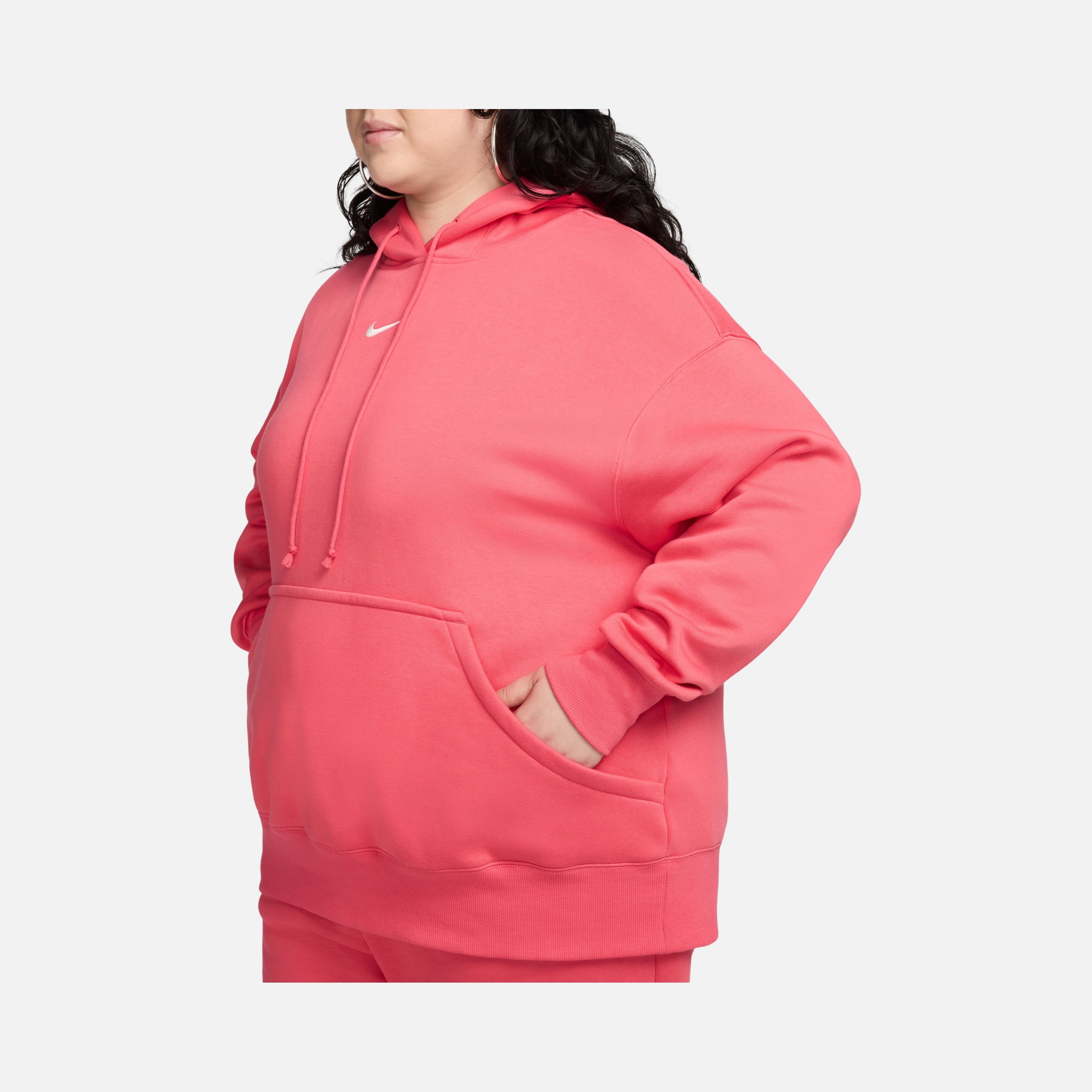 Nike Sportswear Phoenix Fleece Oversized Pullover Hoodie (Plus Size) Kadın Sweatshirt