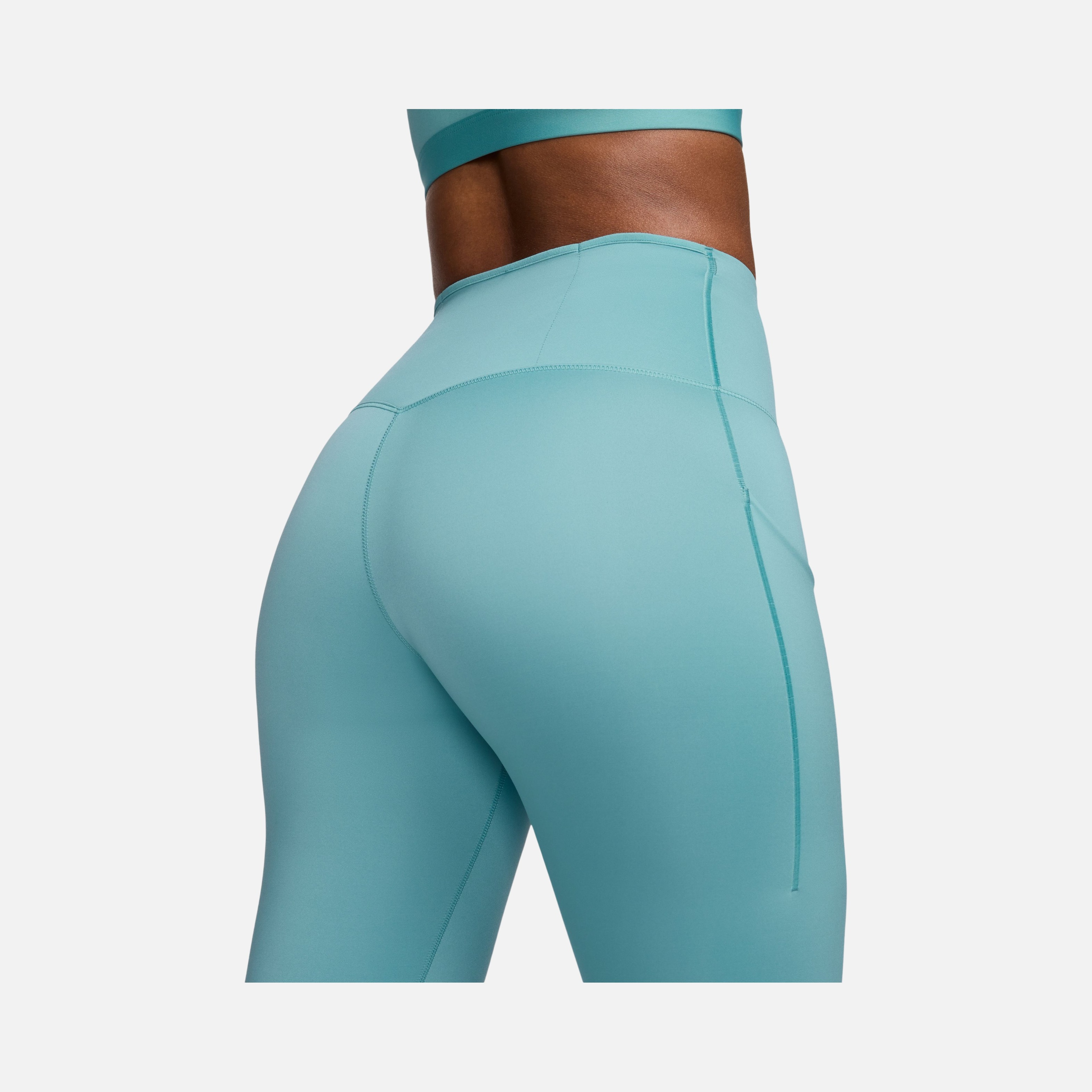 Nike Go Firm-Support High-Waisted With Pockets Running Kadın Tayt