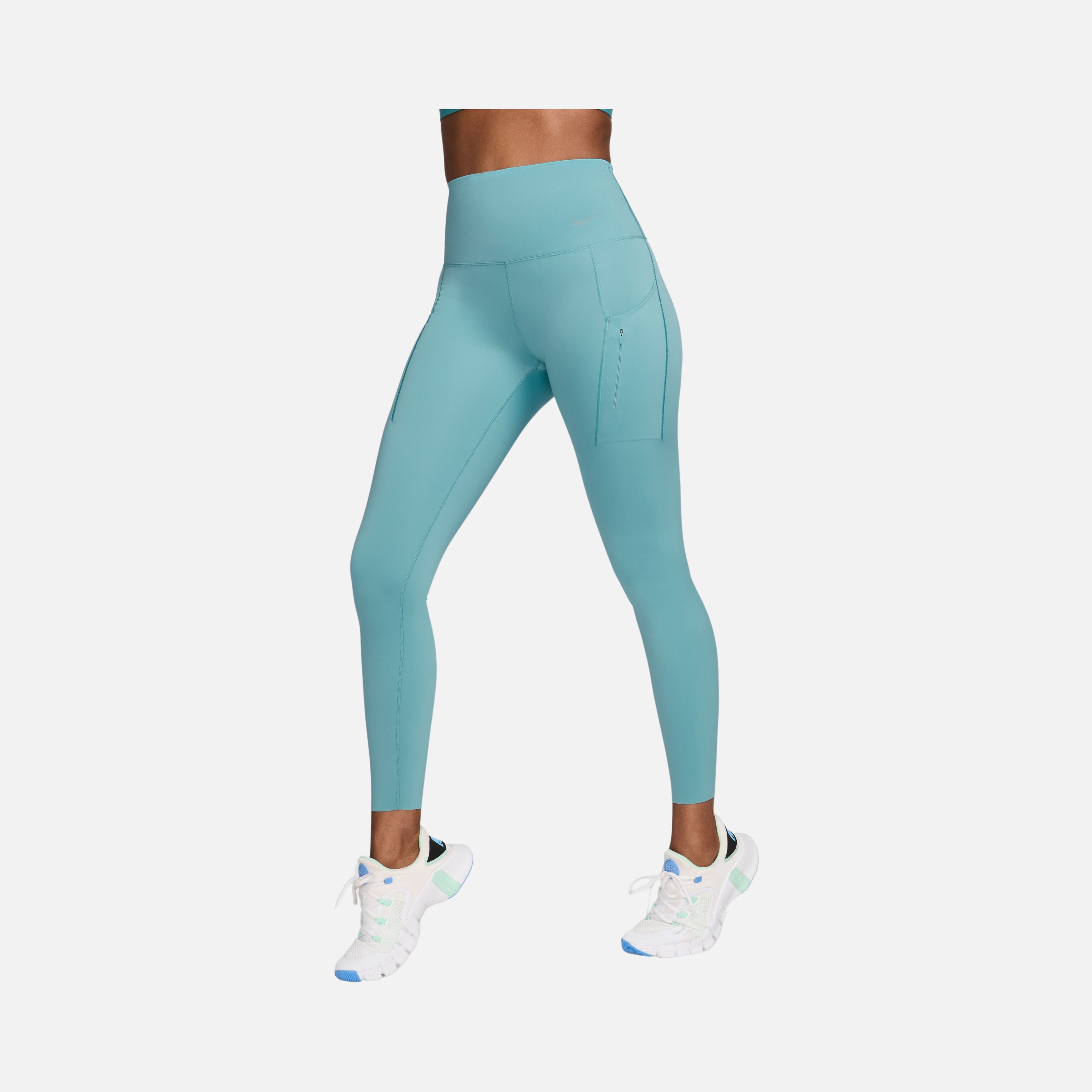 Nike Go Firm-Support High-Waisted With Pockets Running Kadın Tayt