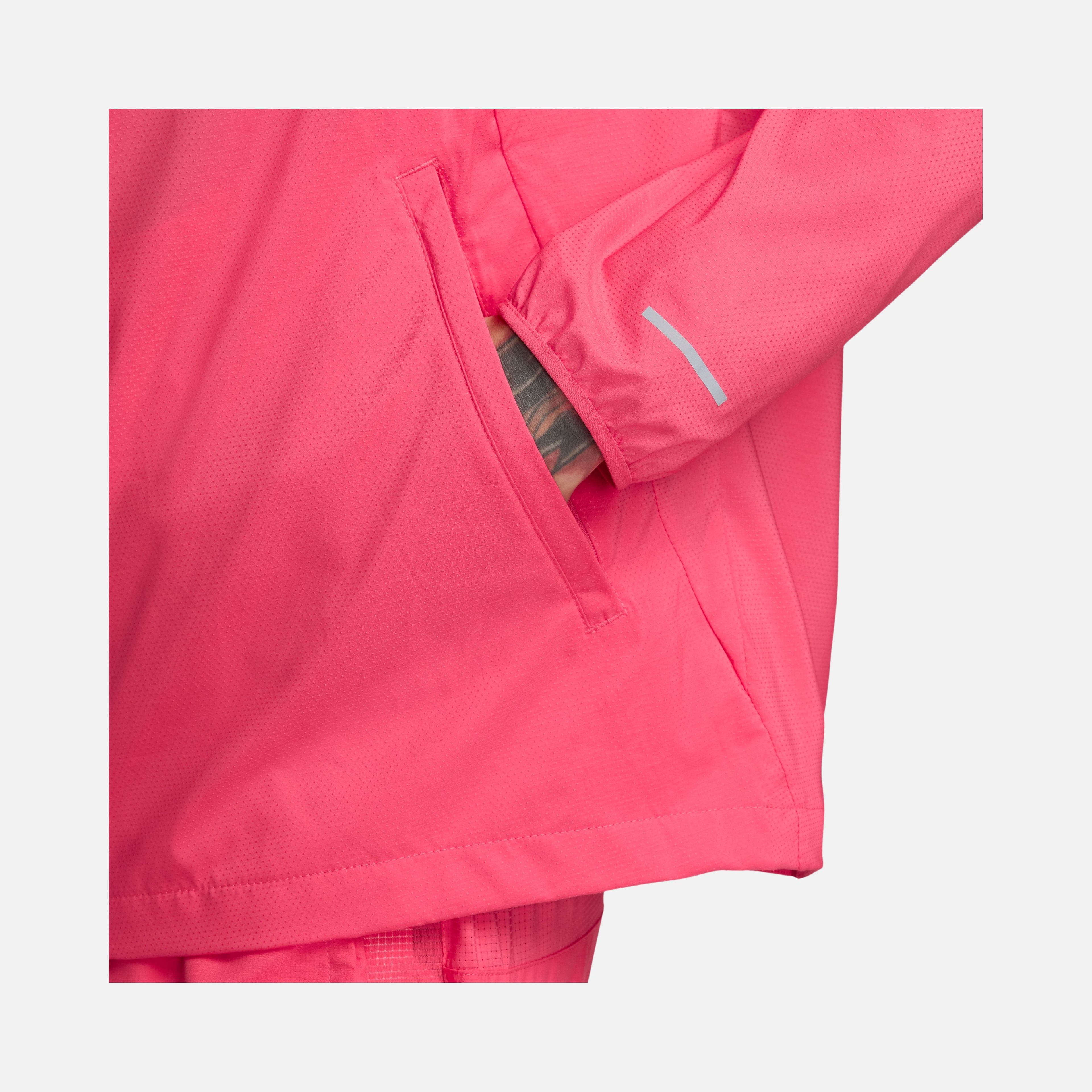 Nike Impossibly Light Windrunner Repel Lined Recoverable Running Full-Zip Hoodie Erkek Ceket