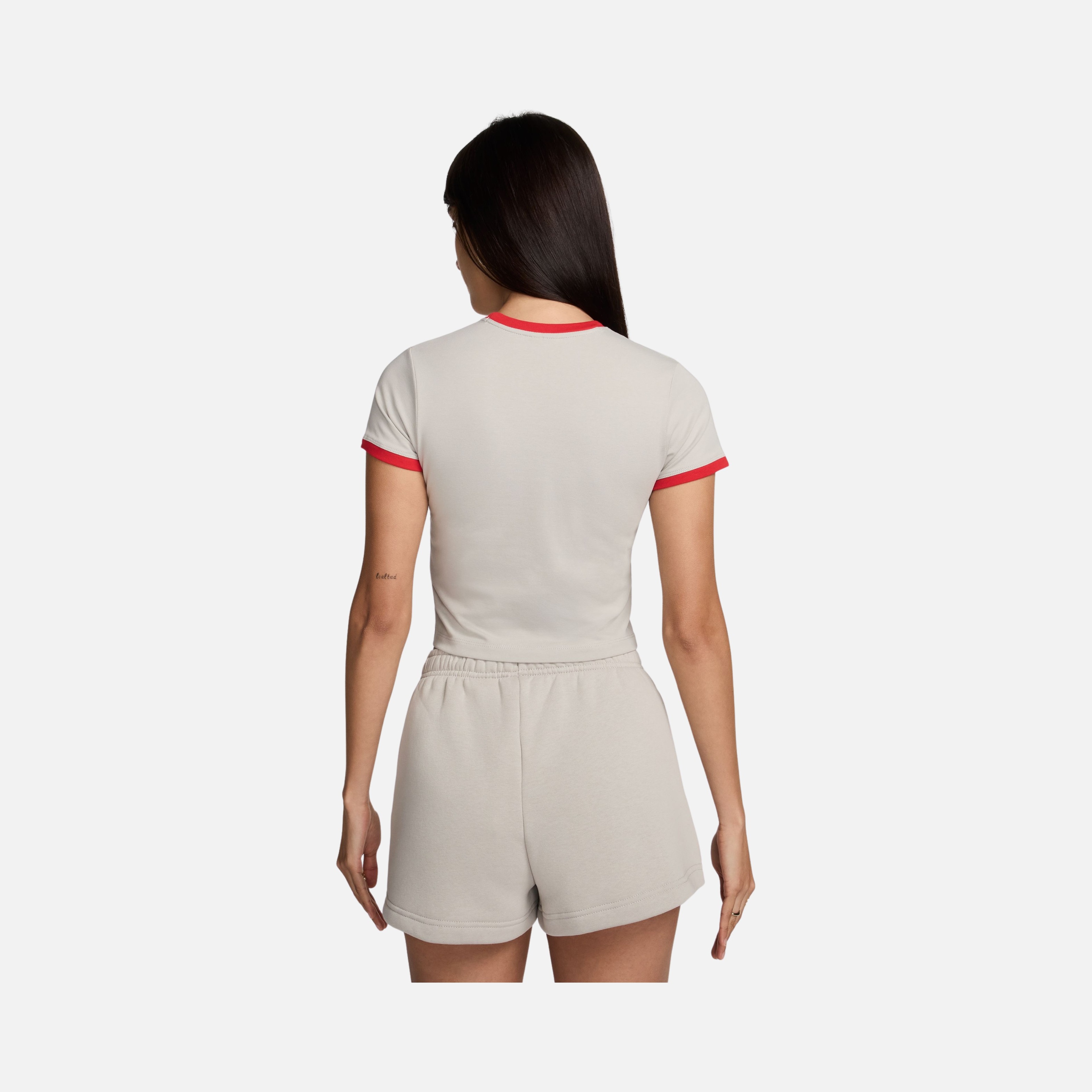 Nike Sportswear Baby Trend Cropped Short-Sleeve Kadın Tişört