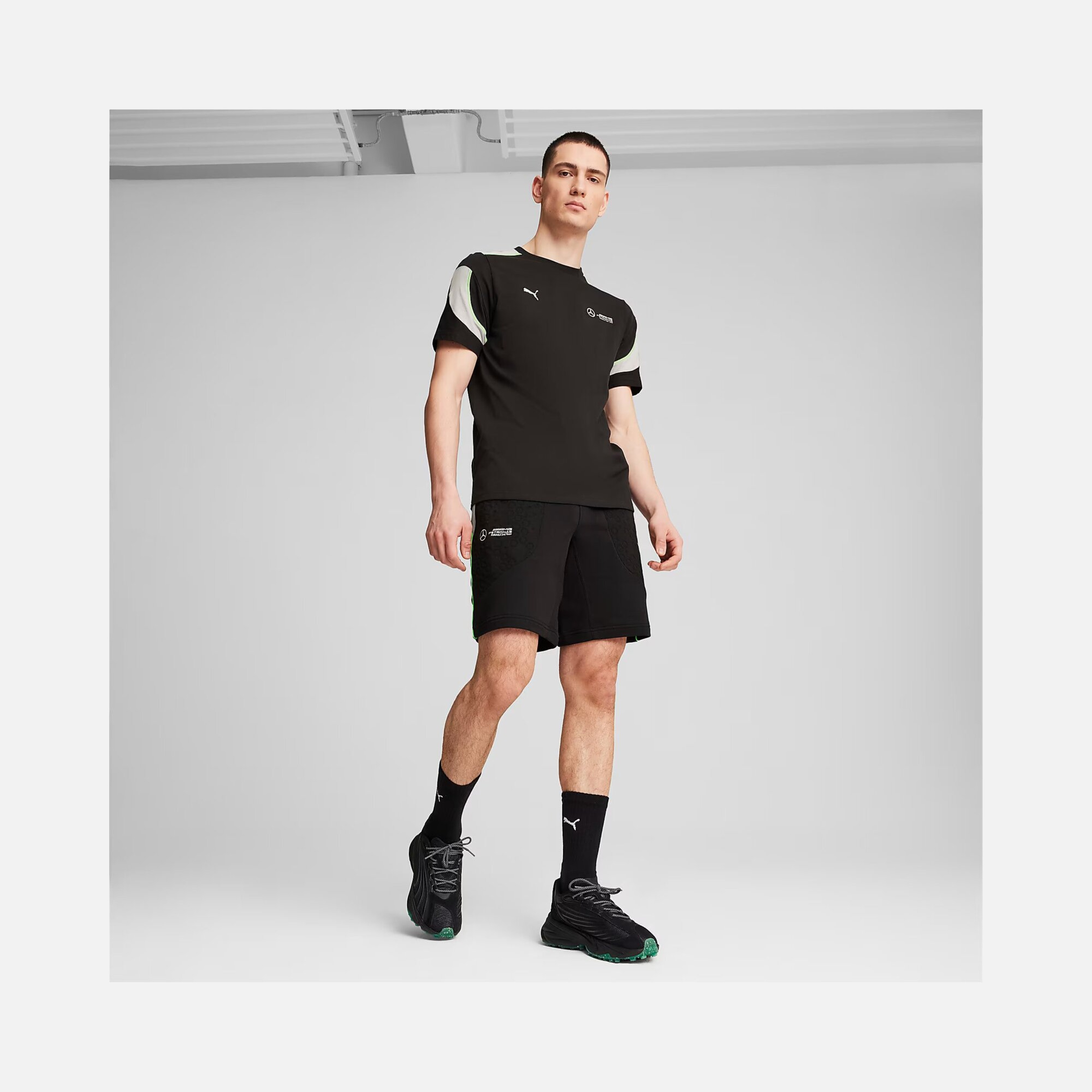 Puma Mercedes-AMG Petronas F1 MT7+ Short-Sleeve Erkek Tişört