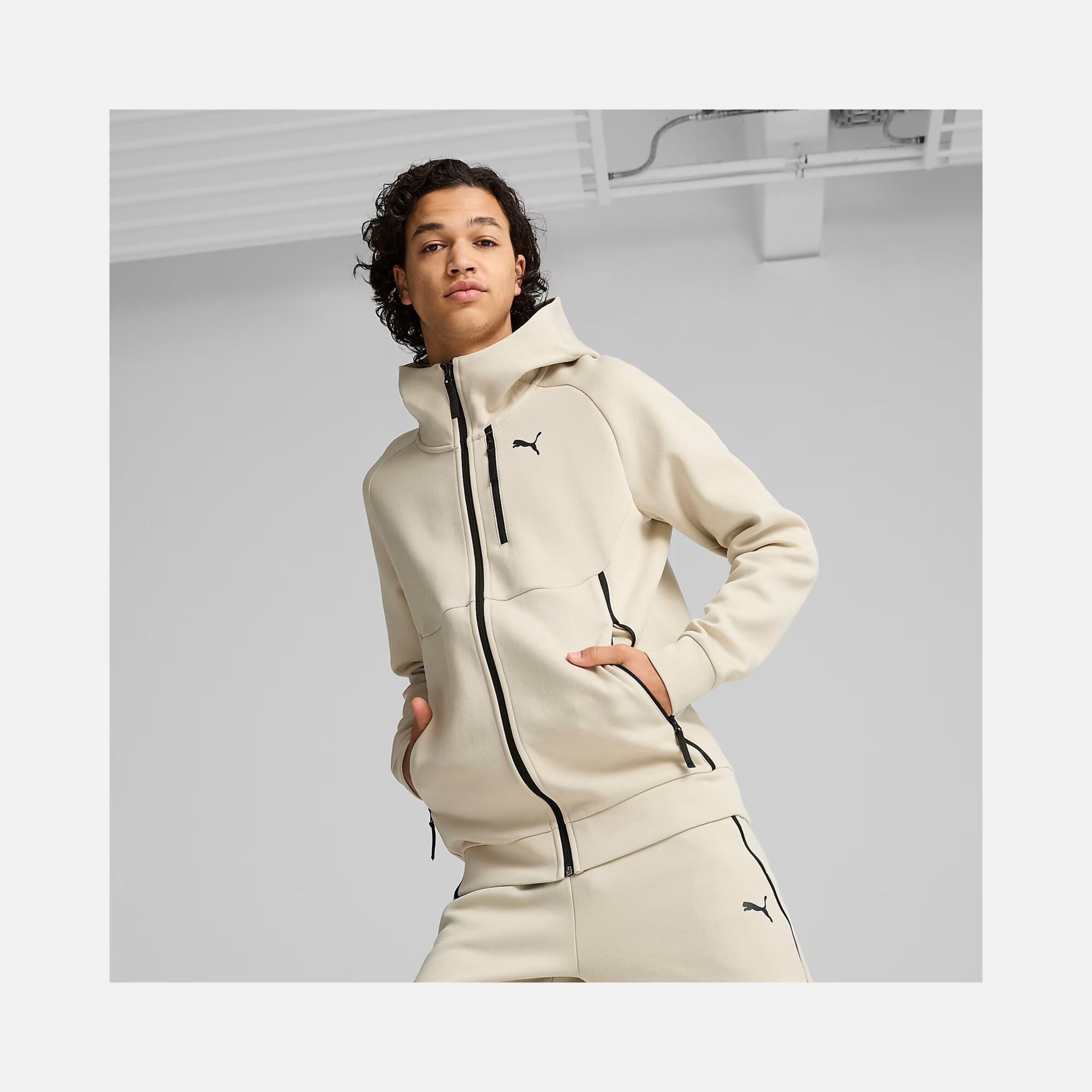 Puma Sportswear Pumatech Full-Zip Hoodie Erkek Sweatshirt