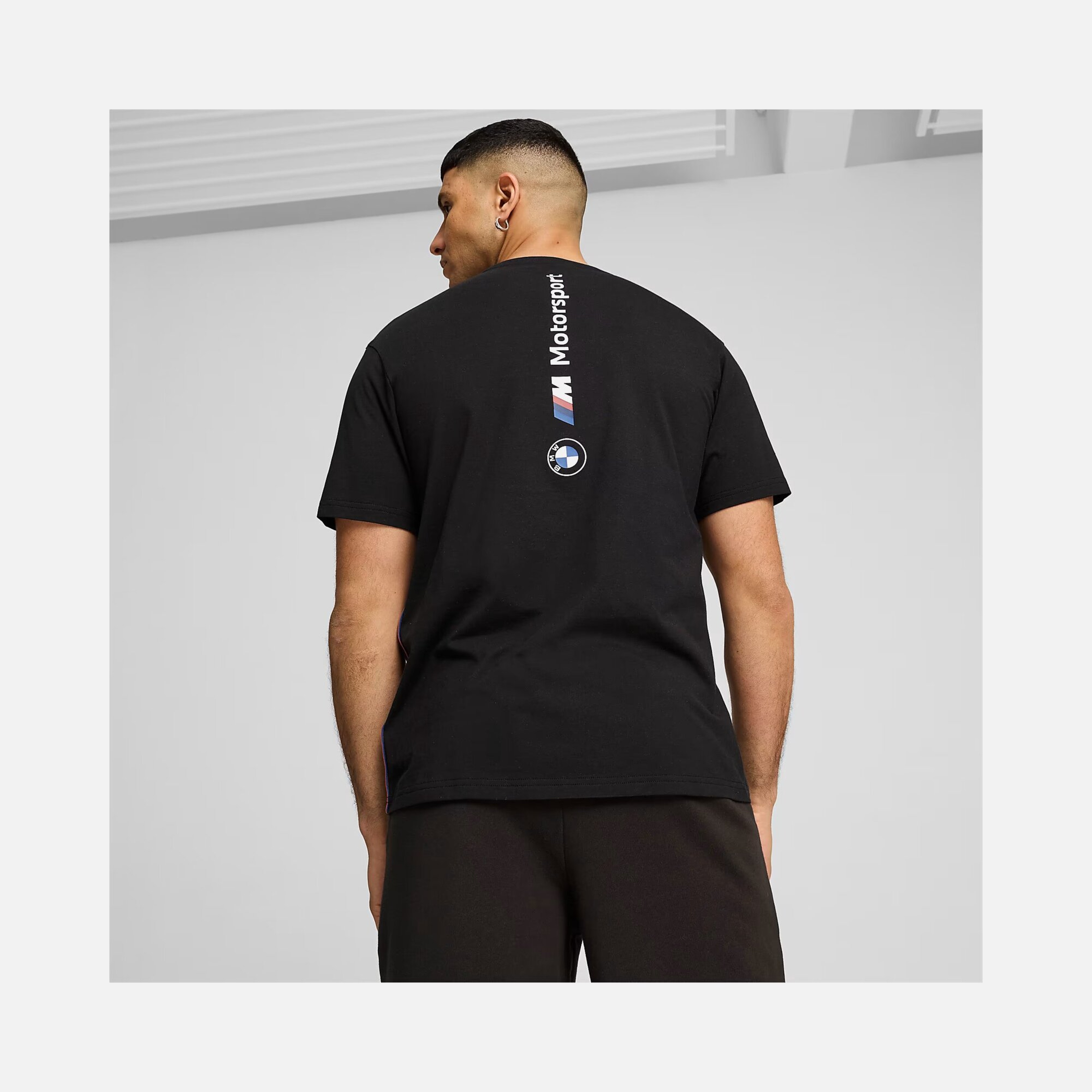 Puma BMW M Motorsport ESS+ Logo Short-Sleeve Erkek Tişört