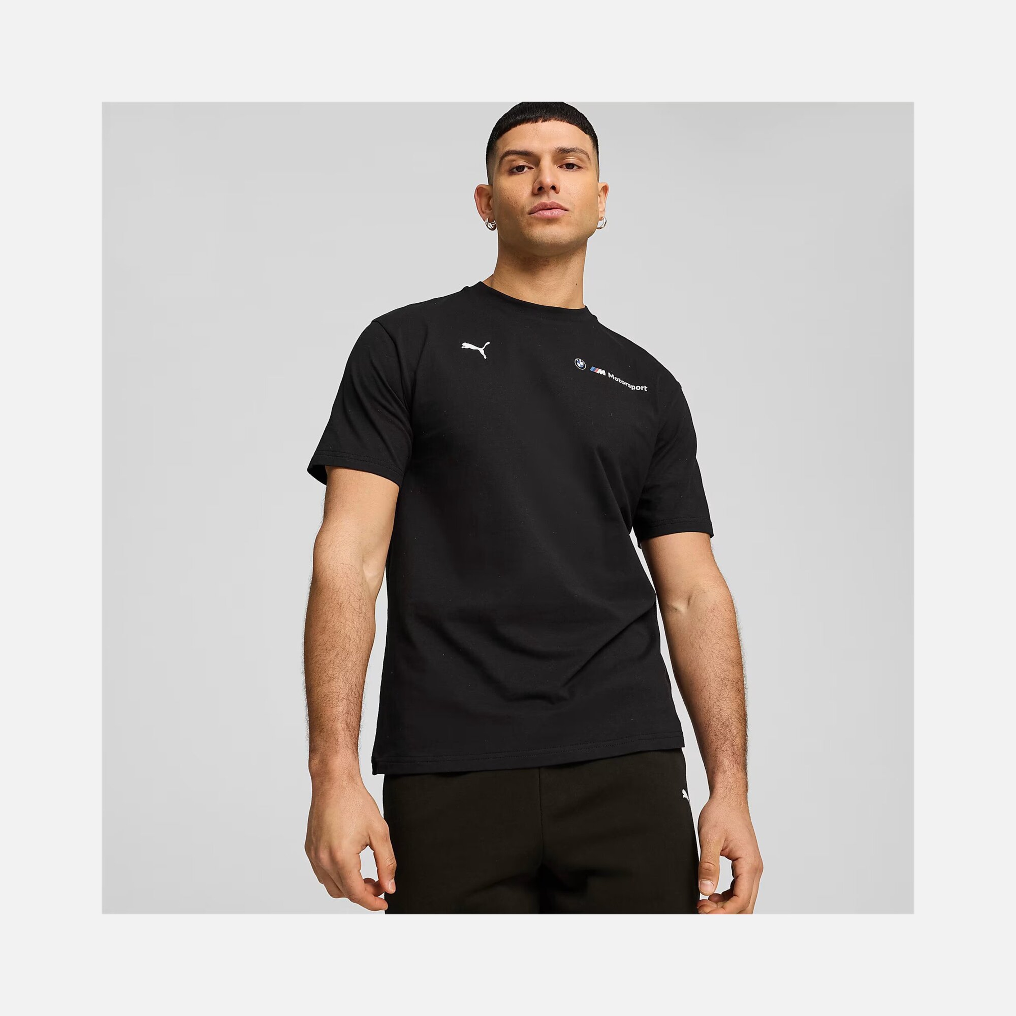 Puma BMW M Motorsport ESS+ Logo Short-Sleeve Erkek Tişört