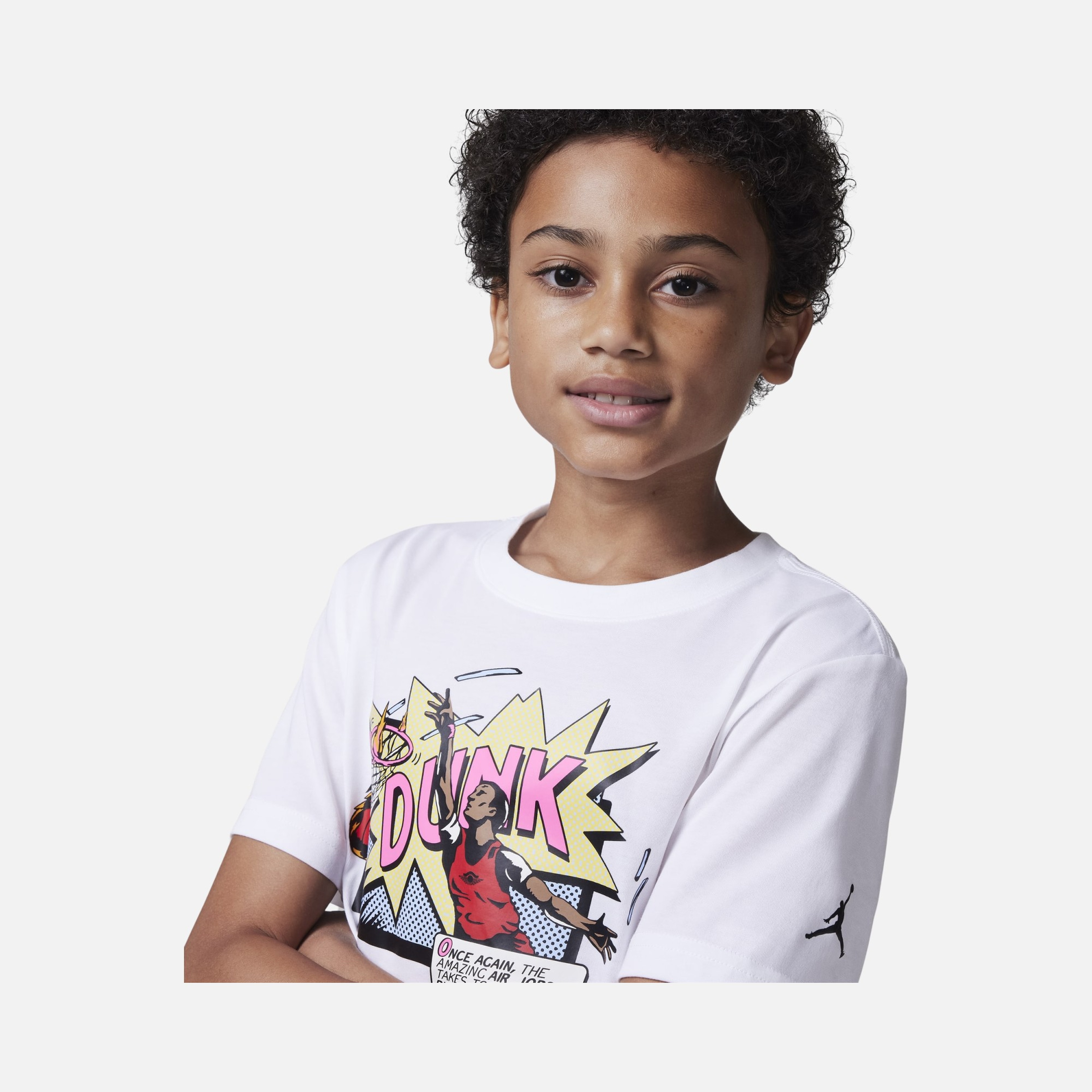Nike Air Jordan Comics Dunk Short-Sleeve (Boys') Çocuk Tişört