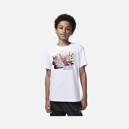 Nike Air Jordan Comics Dunk Short-Sleeve (Boys') Çocuk Tişört