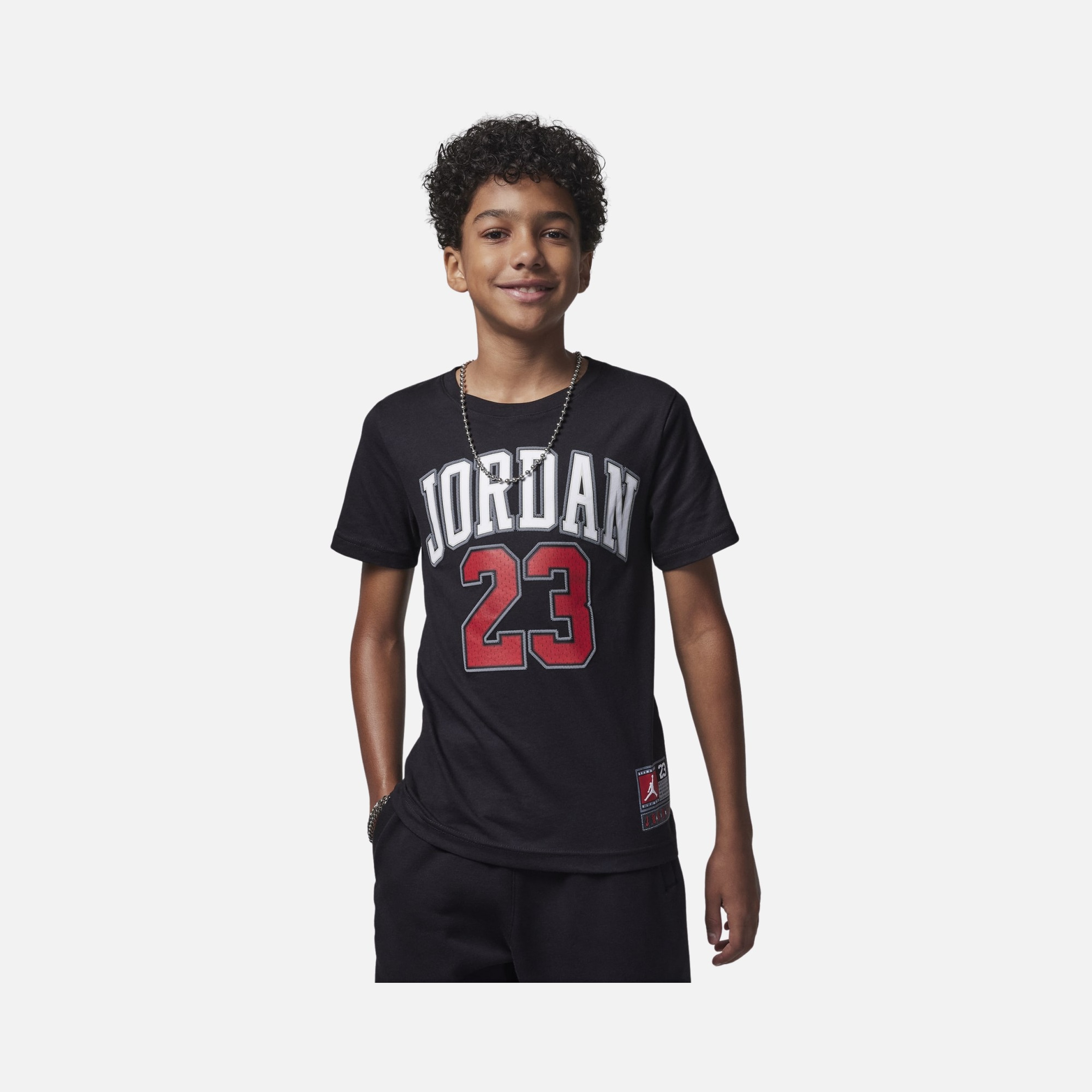 Nike Jordan Practice Flight Short-Sleeve Çocuk Tişört | Barçın