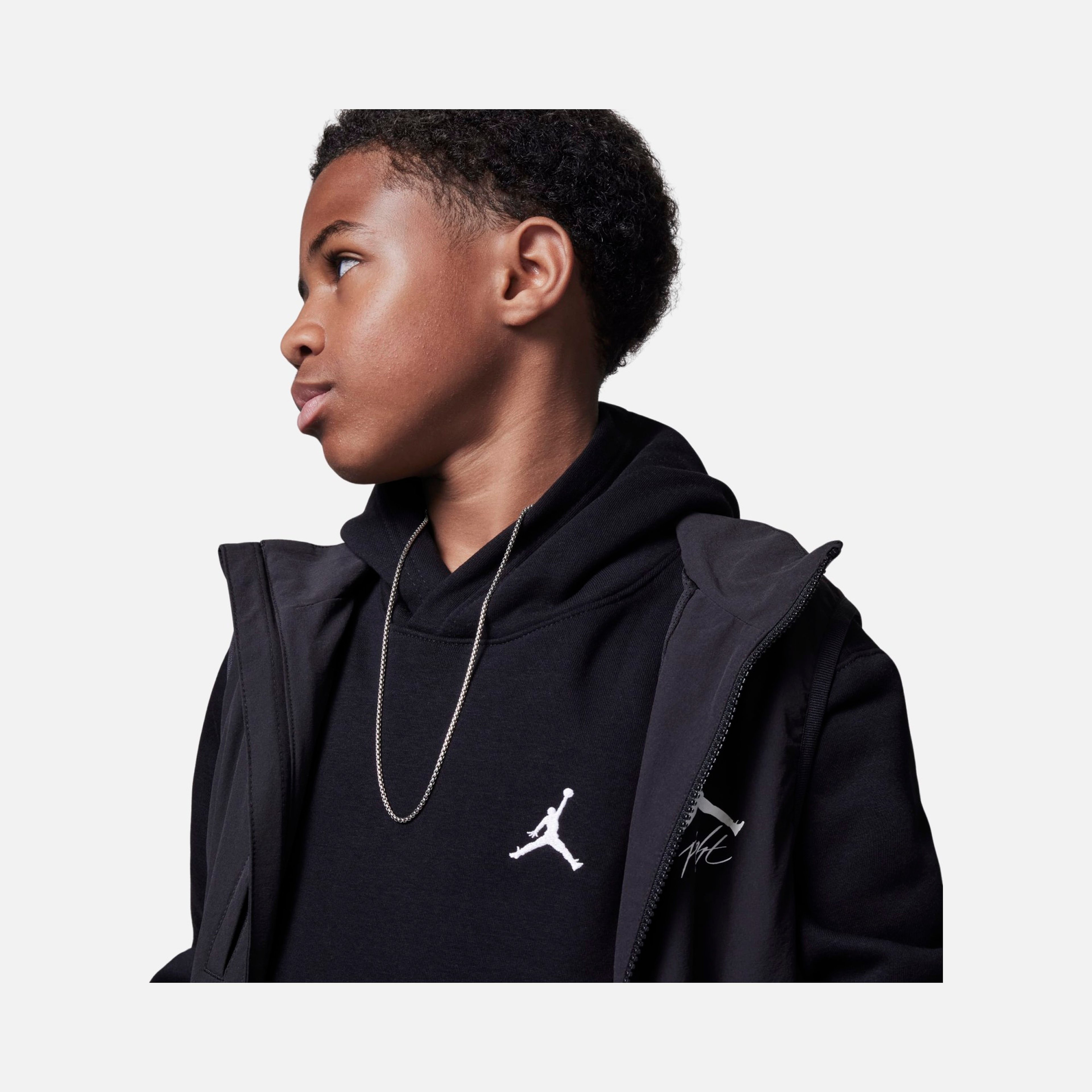 Nike Jordan Brooklyn Fleece Hoodie (Boys') Çocuk Swreatshirt