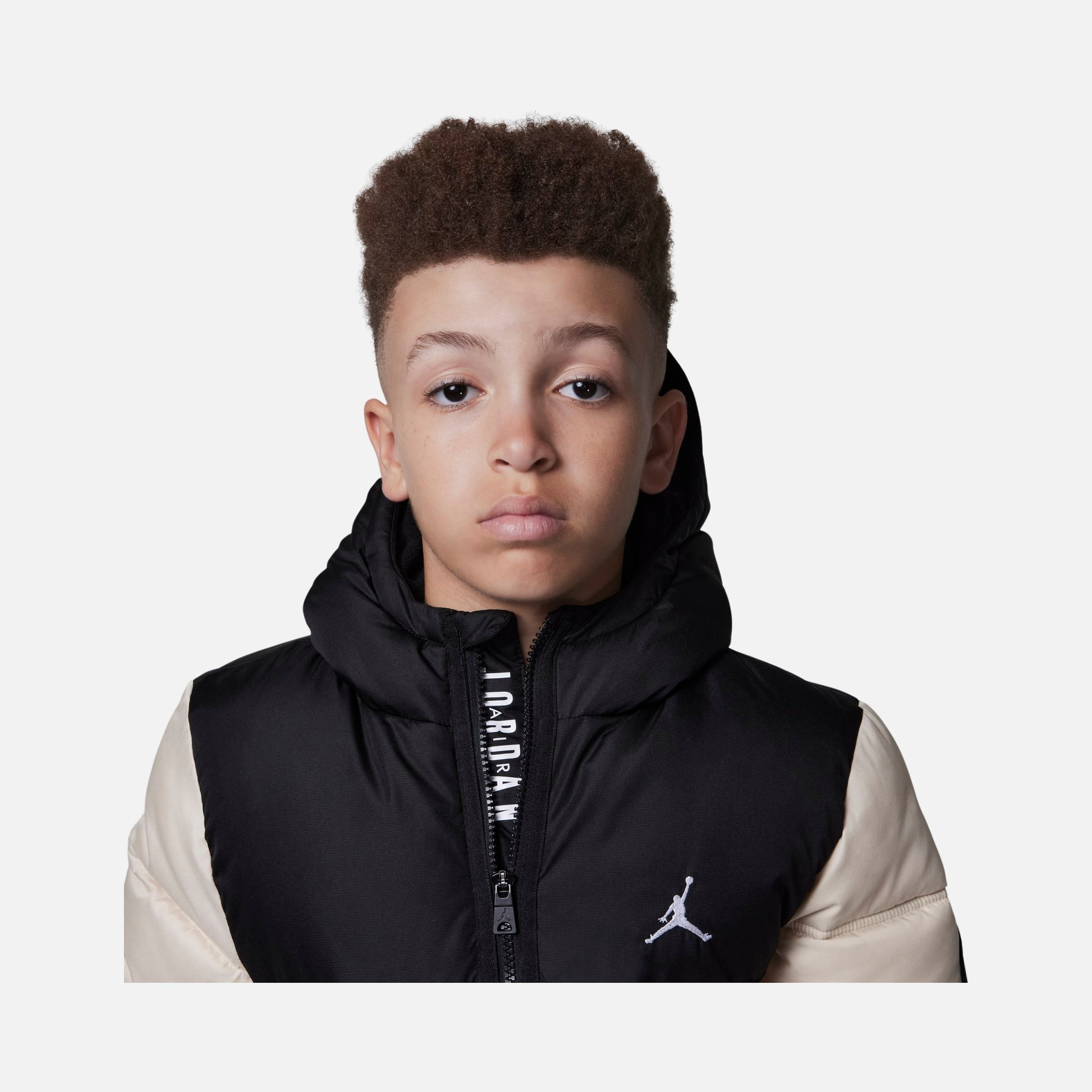 Nike Jordan Faux Down Acket Full-Zip Hoodie (Boys') Çocuk Mont