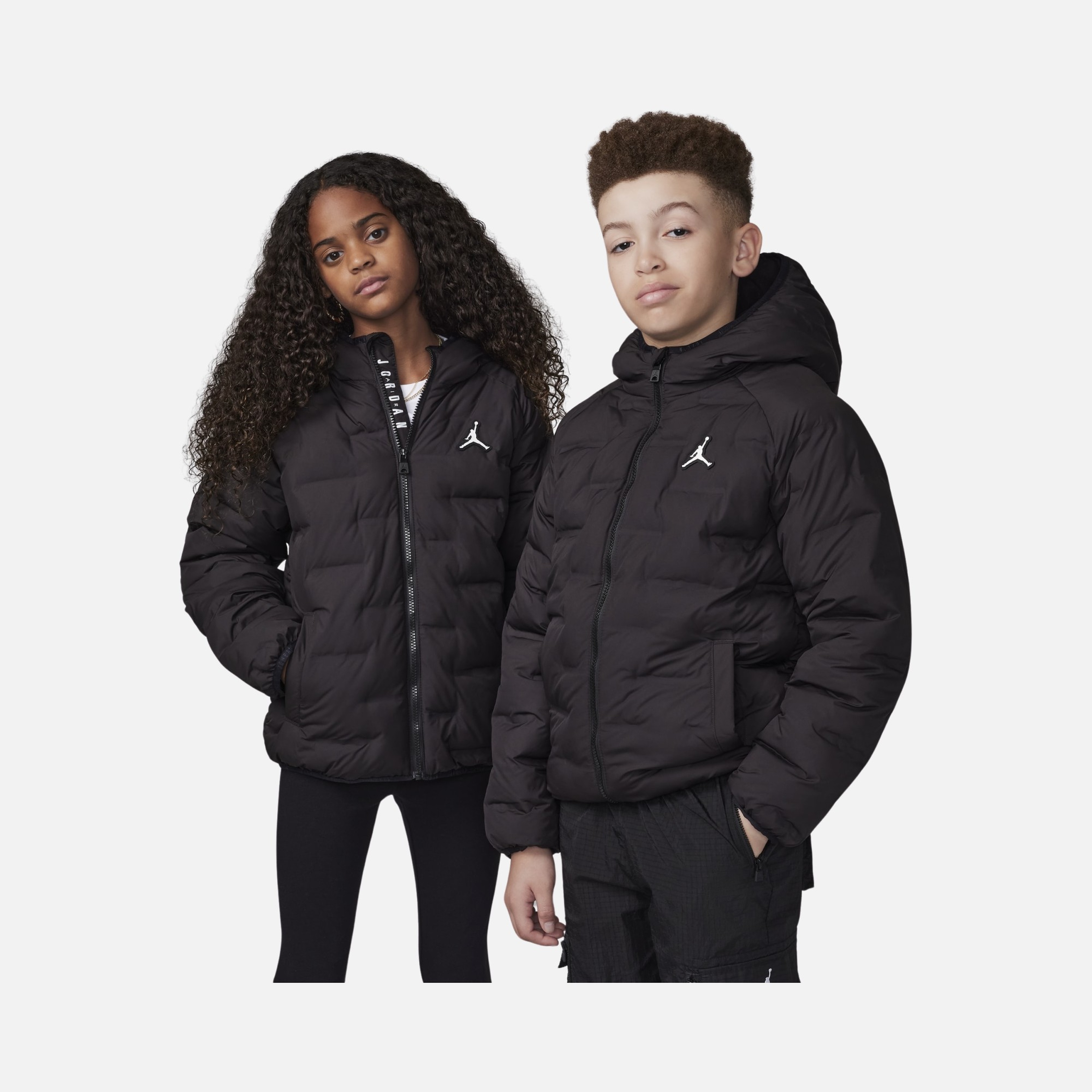 Nike Jordan Welded Puffer Full-Zip Hoodie Çocuk Mont