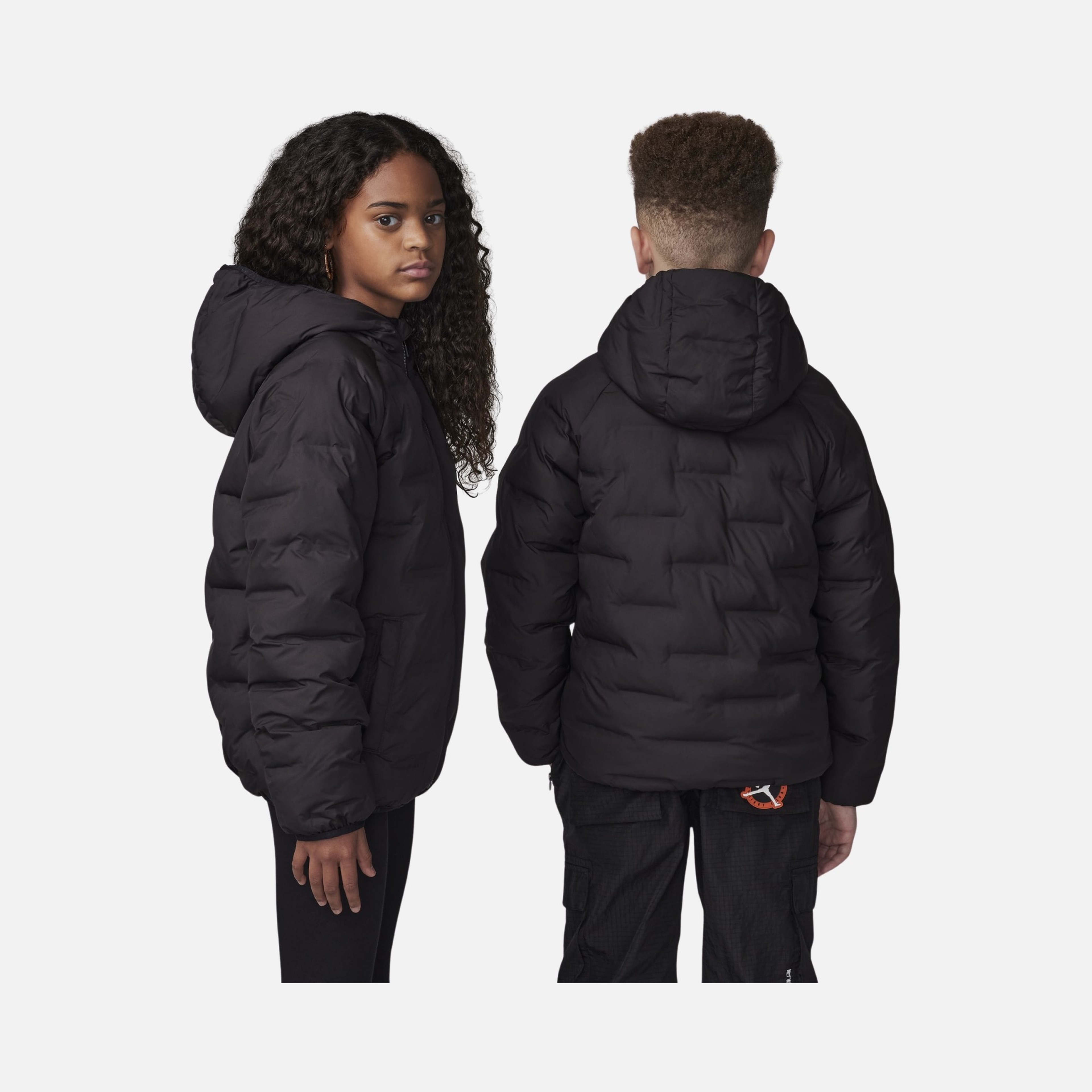 Nike Jordan Welded Puffer Full-Zip Hoodie Çocuk Mont