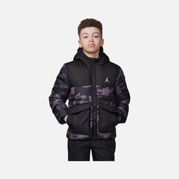 Nike Jordan Faux Down Acket Full-Zip Hoodie (Boys') Çocuk Mont