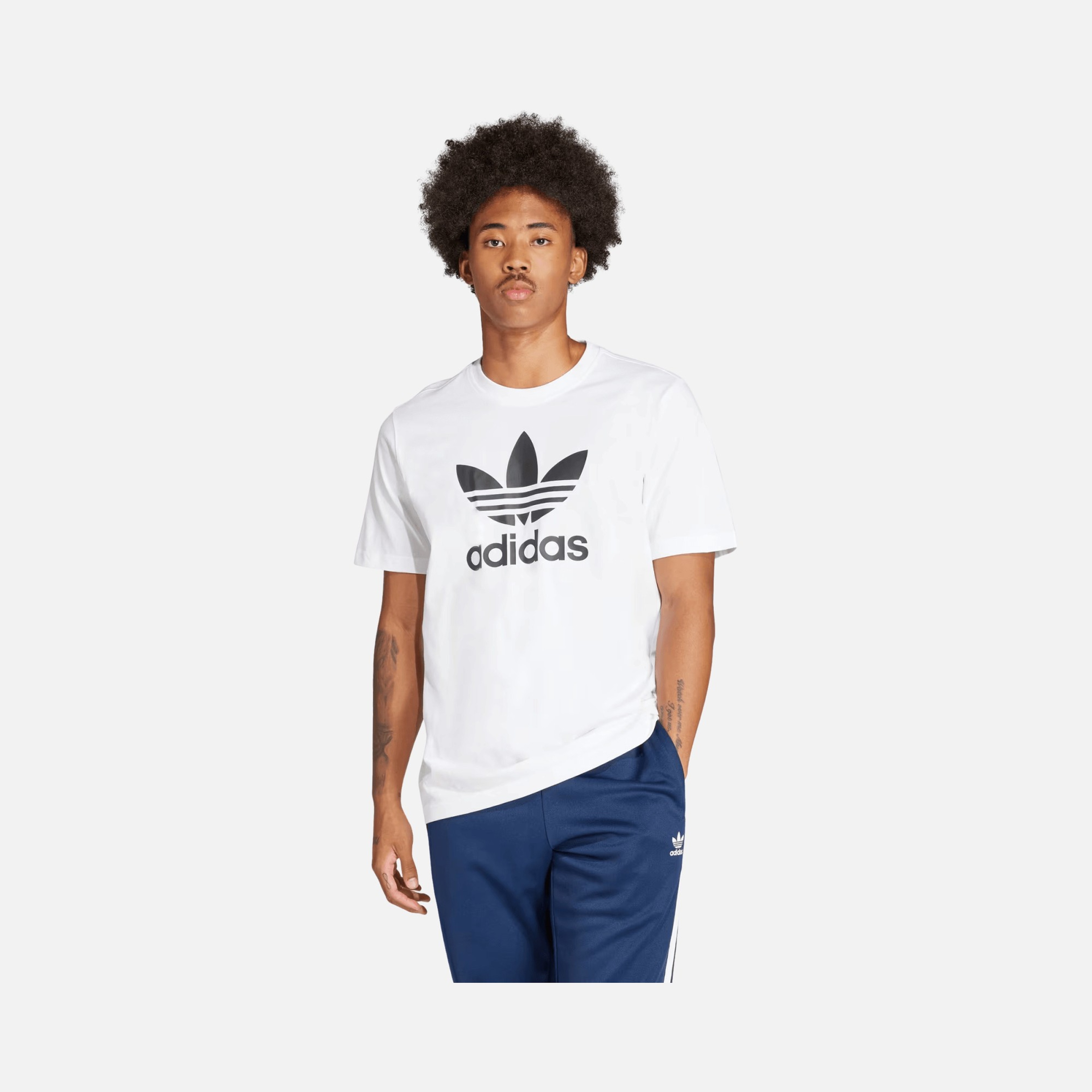 adidas Sportswear Trefoil Logo Short-Sleeve Erkek Tişört