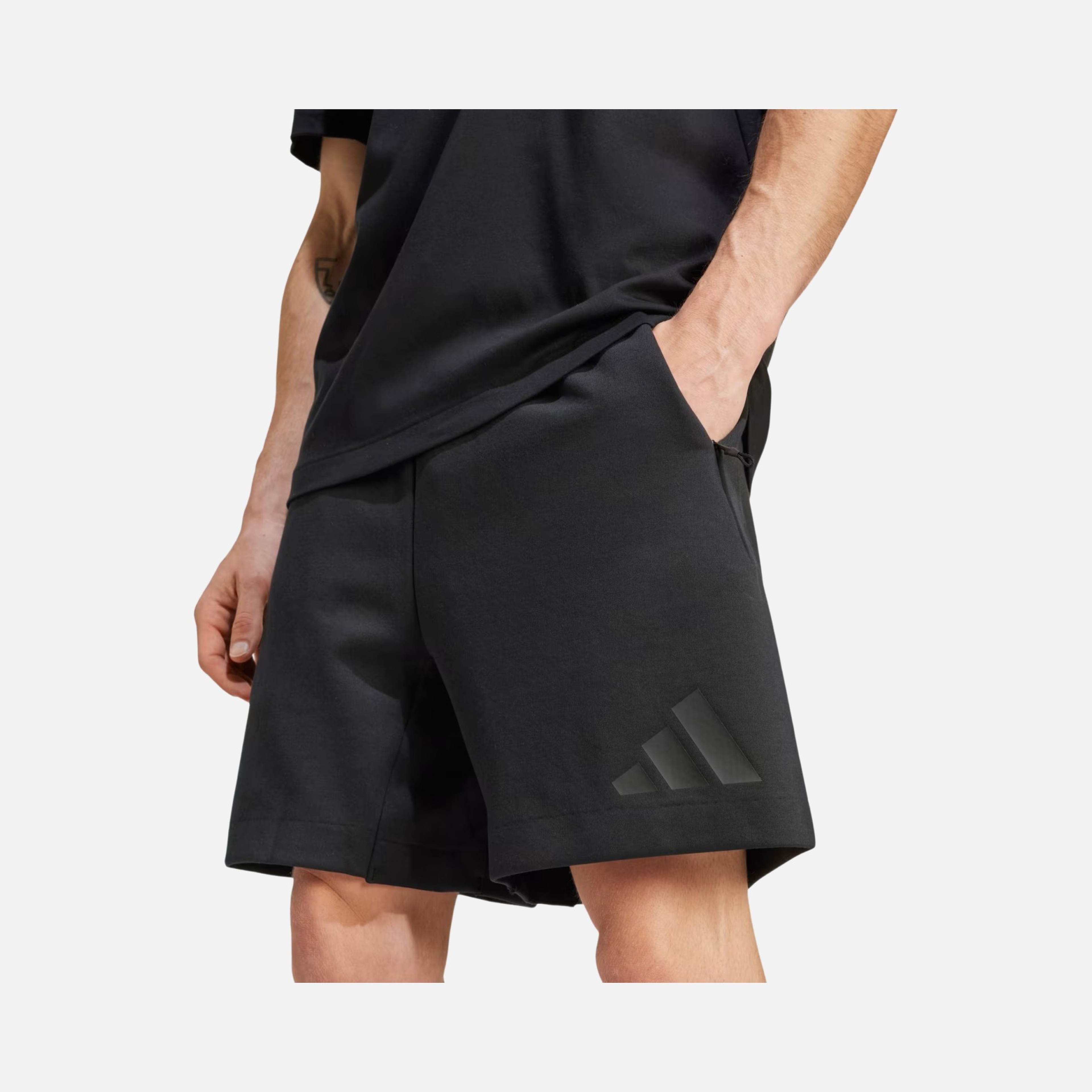 adidas Z.N.E. Sportswear Regular-Fit Mid-Rise Erkek Şort