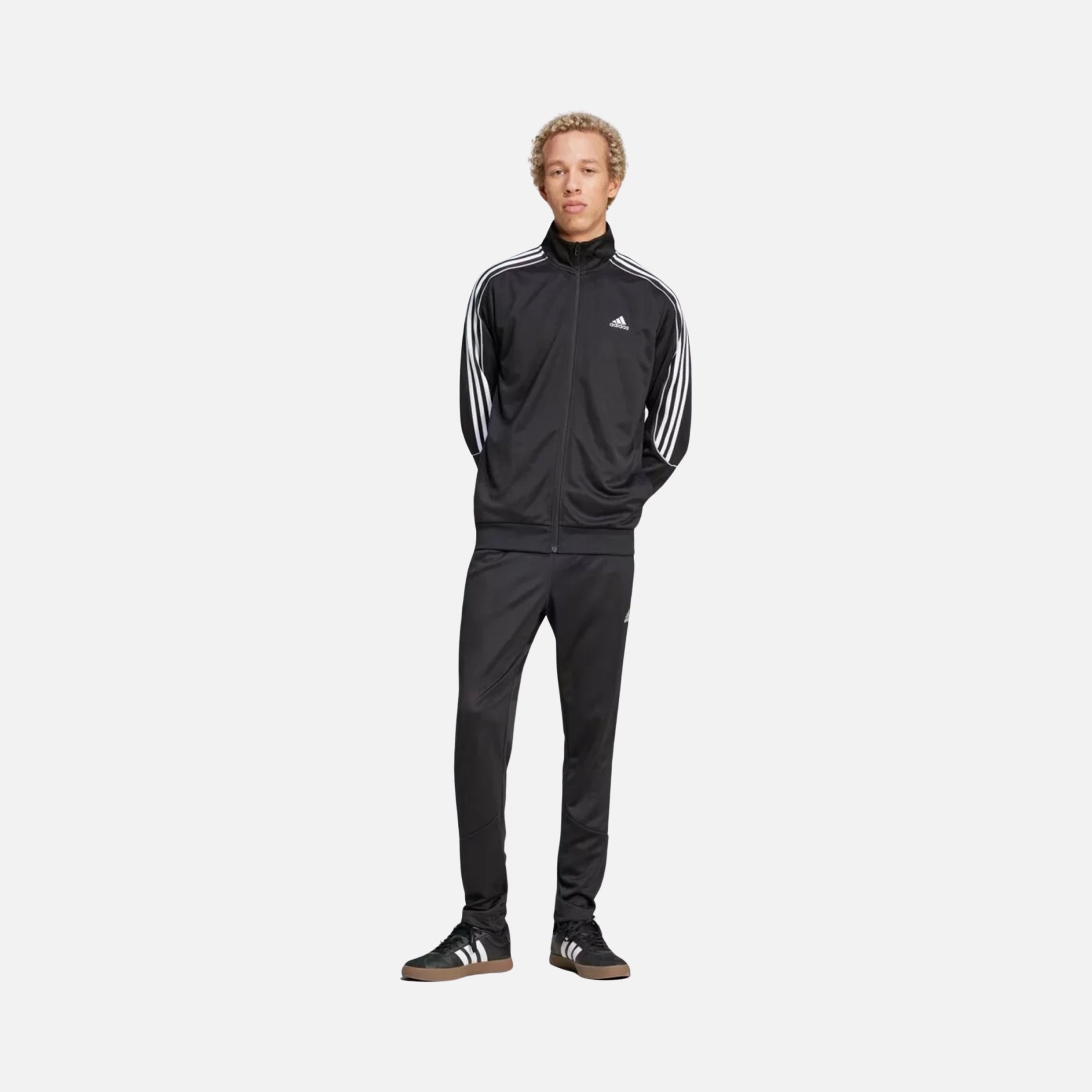 adidas Essentials 3-Stripes DK Full-Zip Erkek Eşofman Takımı