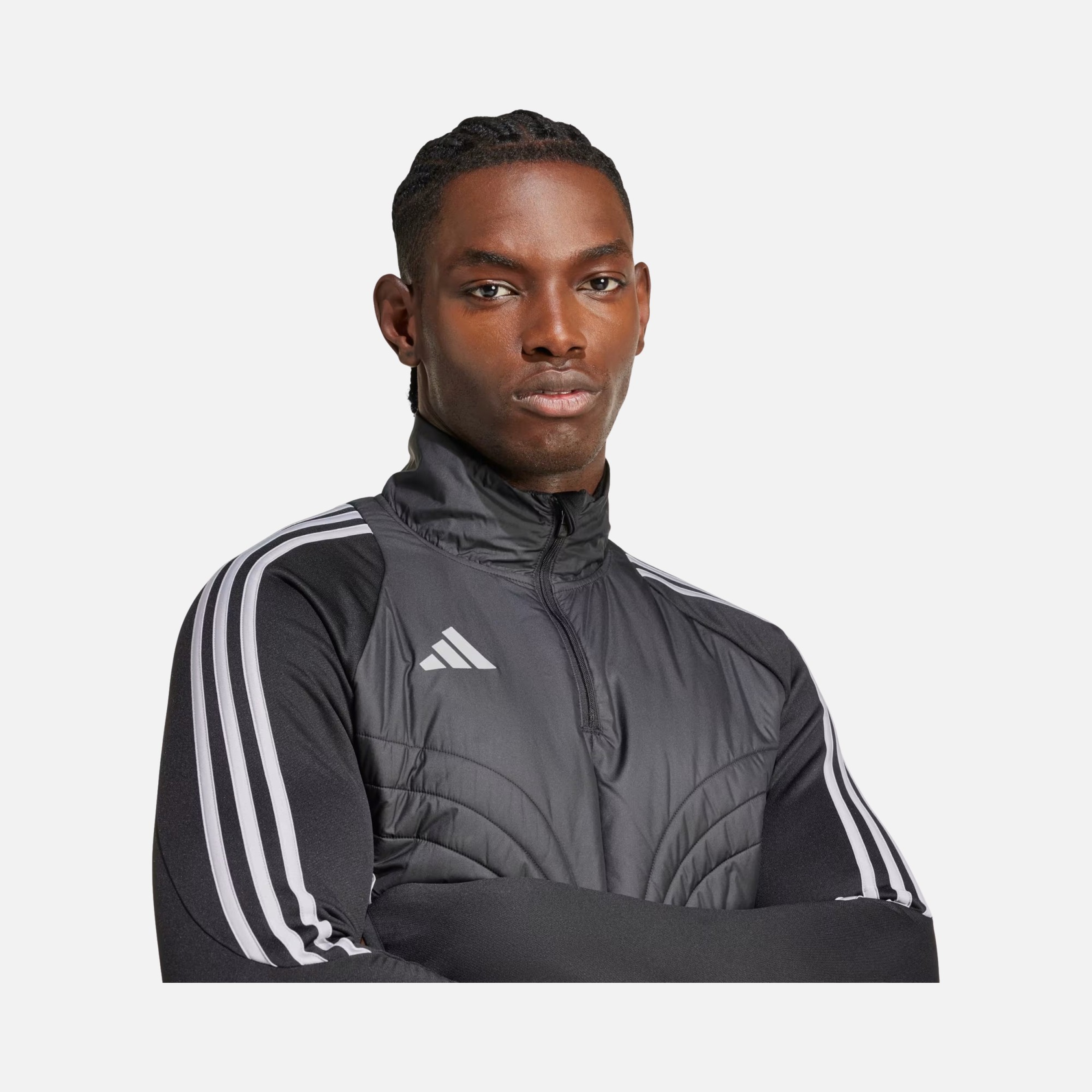 adidas Tiro 24 Winterized Football Training Half-Zip Erkek Sweatshirt