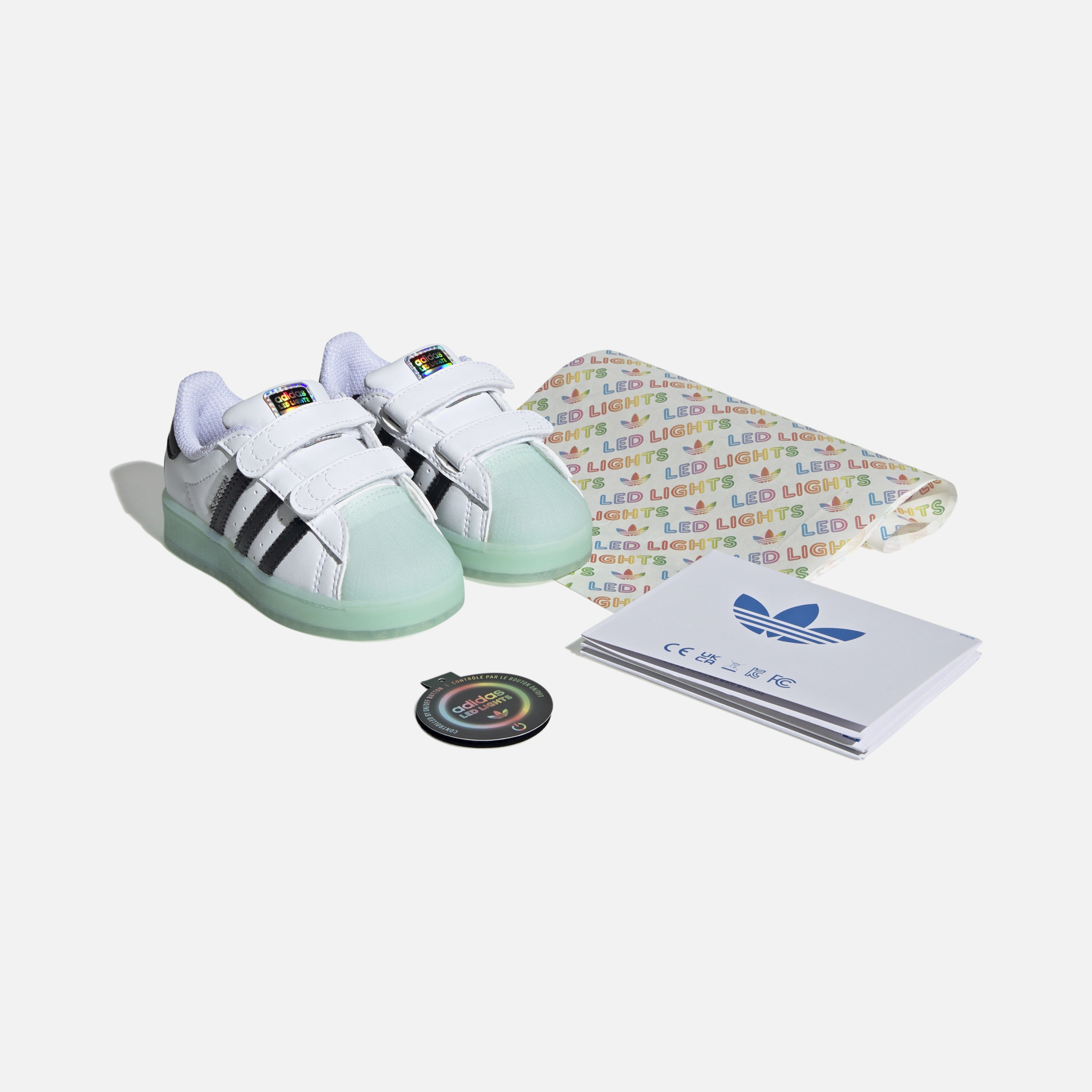 adidas Superstar LED Lights Comfort Closure (TD) Bebek Spor Ayakkabı