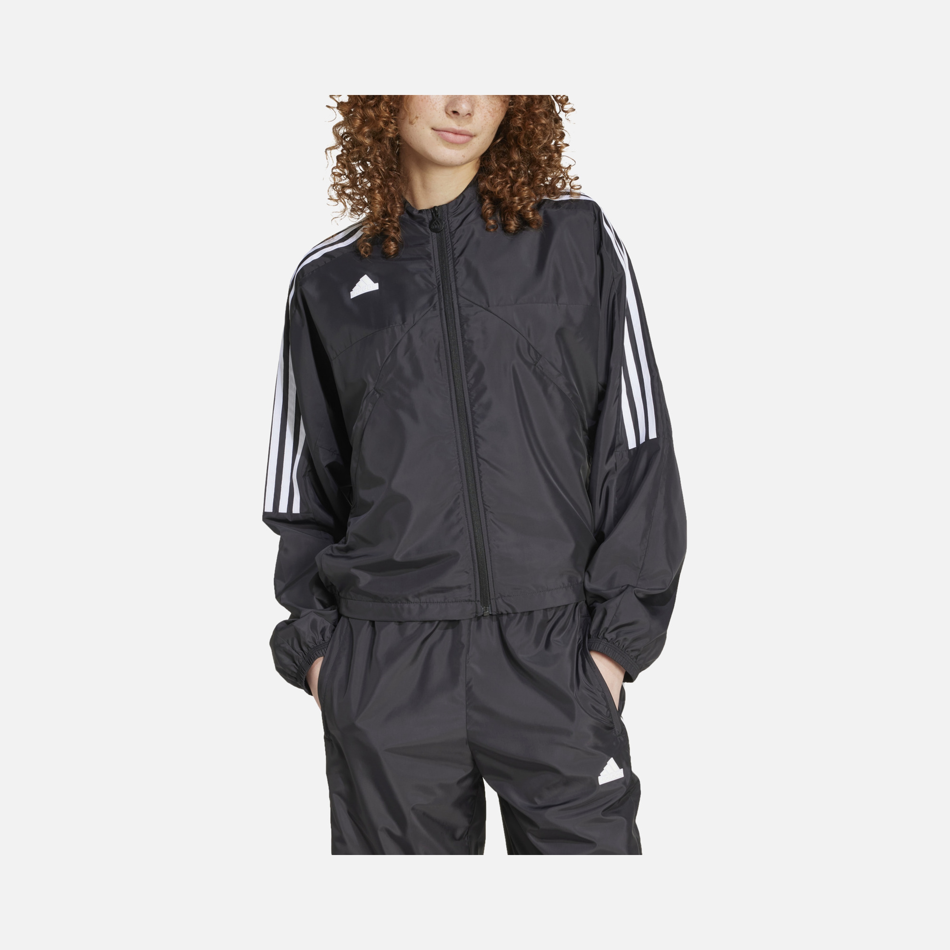 adidas Sportswear Tiro Cut 3-Stripes Summer Woven Mesh Lined Full-Zip Kadın Ceket