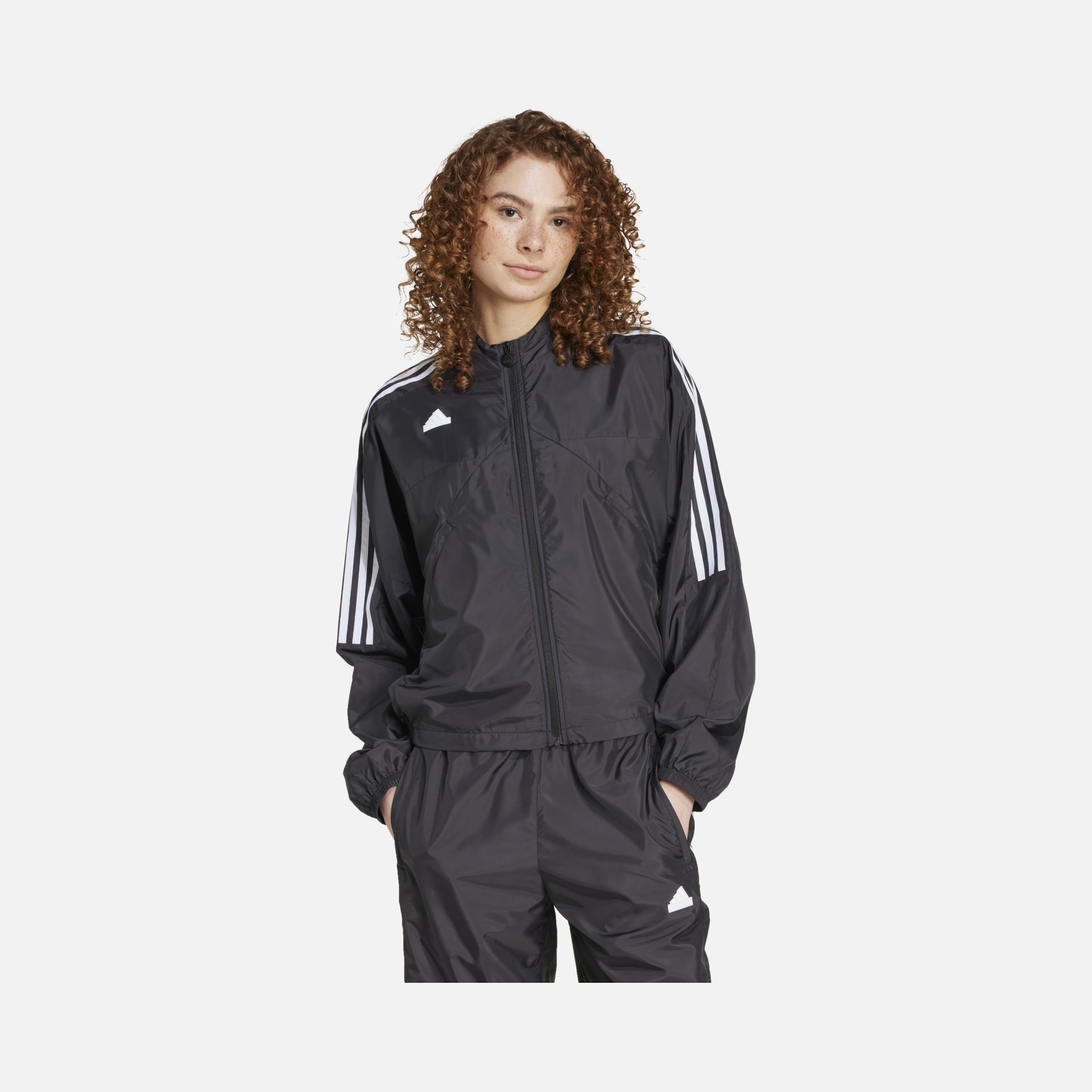 adidas Sportswear Tiro Cut 3-Stripes Summer Woven Mesh Lined Full-Zip Kadın Ceket