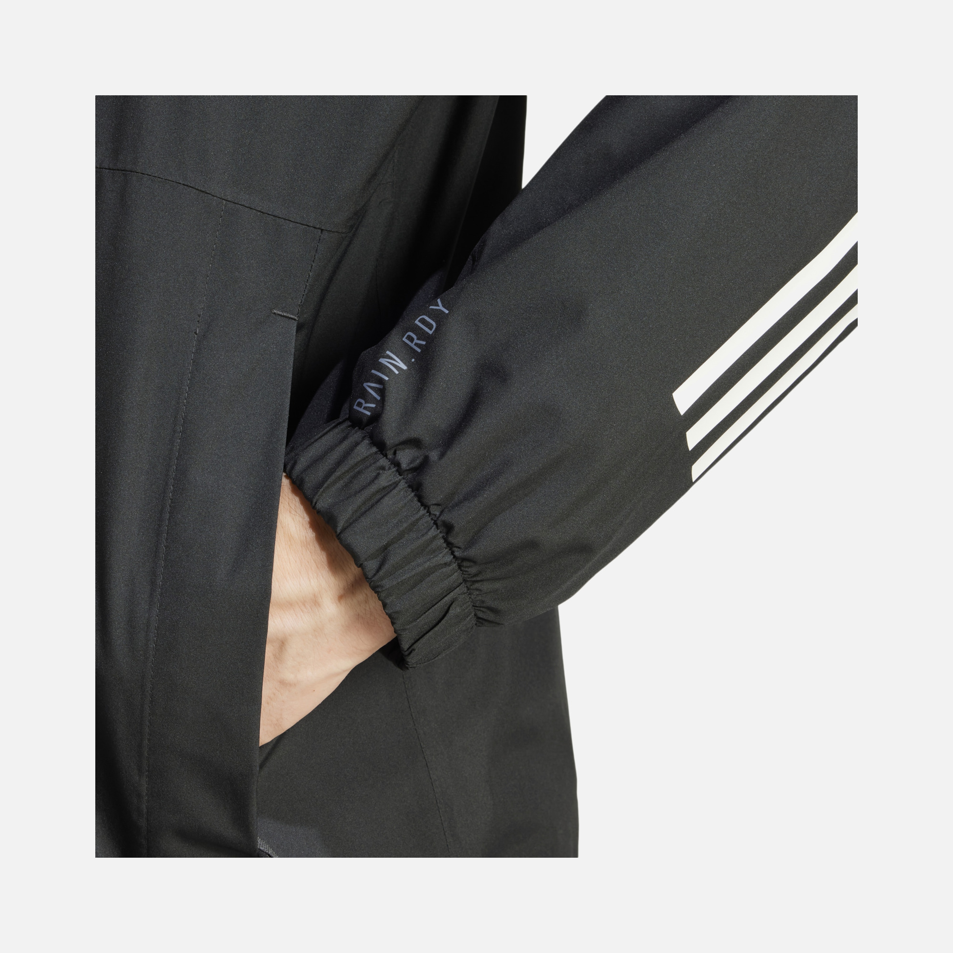 adidas Essential 3-Stripes R.R Hiking Full-Zip Hoodie Erkek Ceket