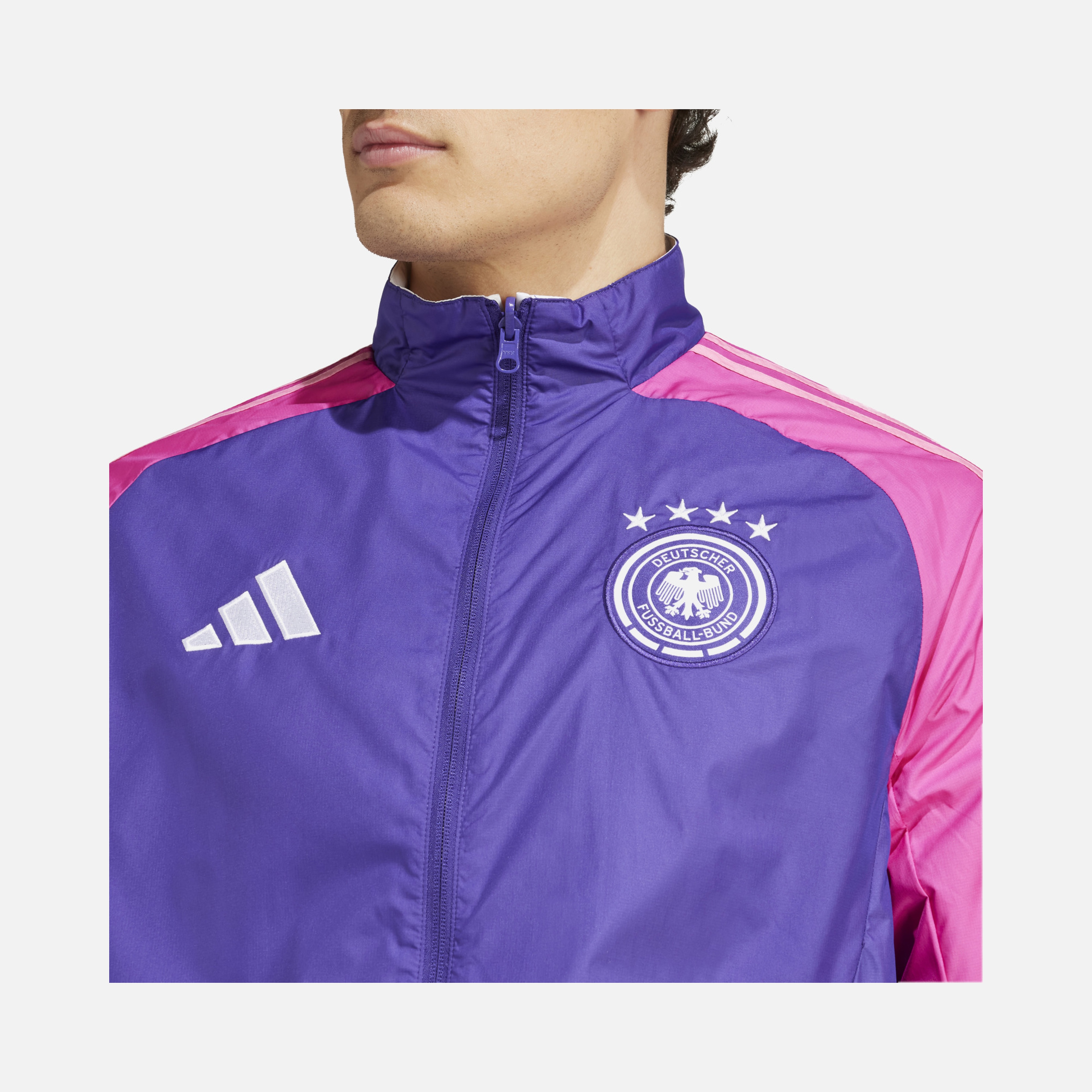 adidas Germany Anthem Double Sided Full-Zip Erkek Ceket | Barçın