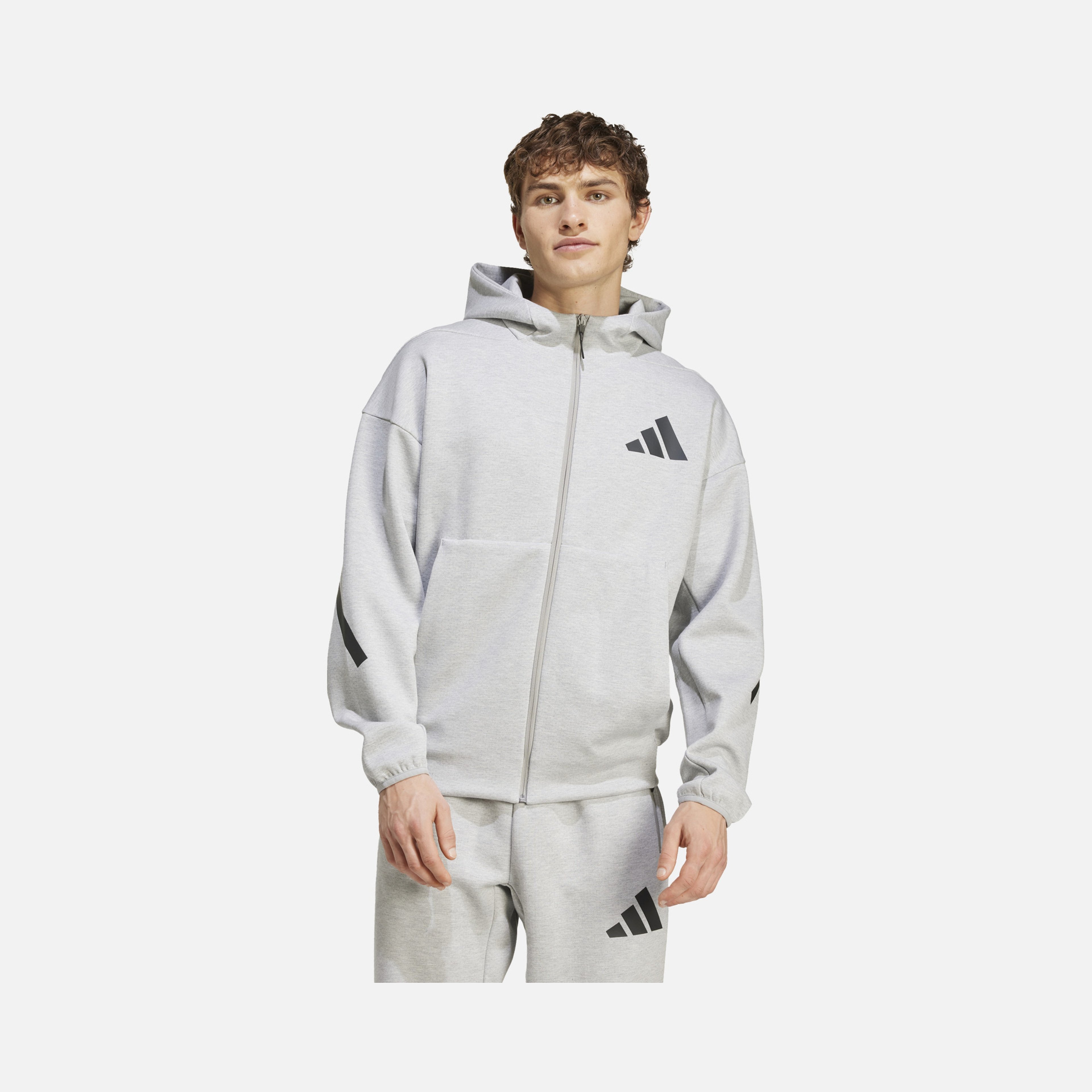 adidas Sportswear Z.N.E. Full-Zip Hooded Erkek Sweatshirt