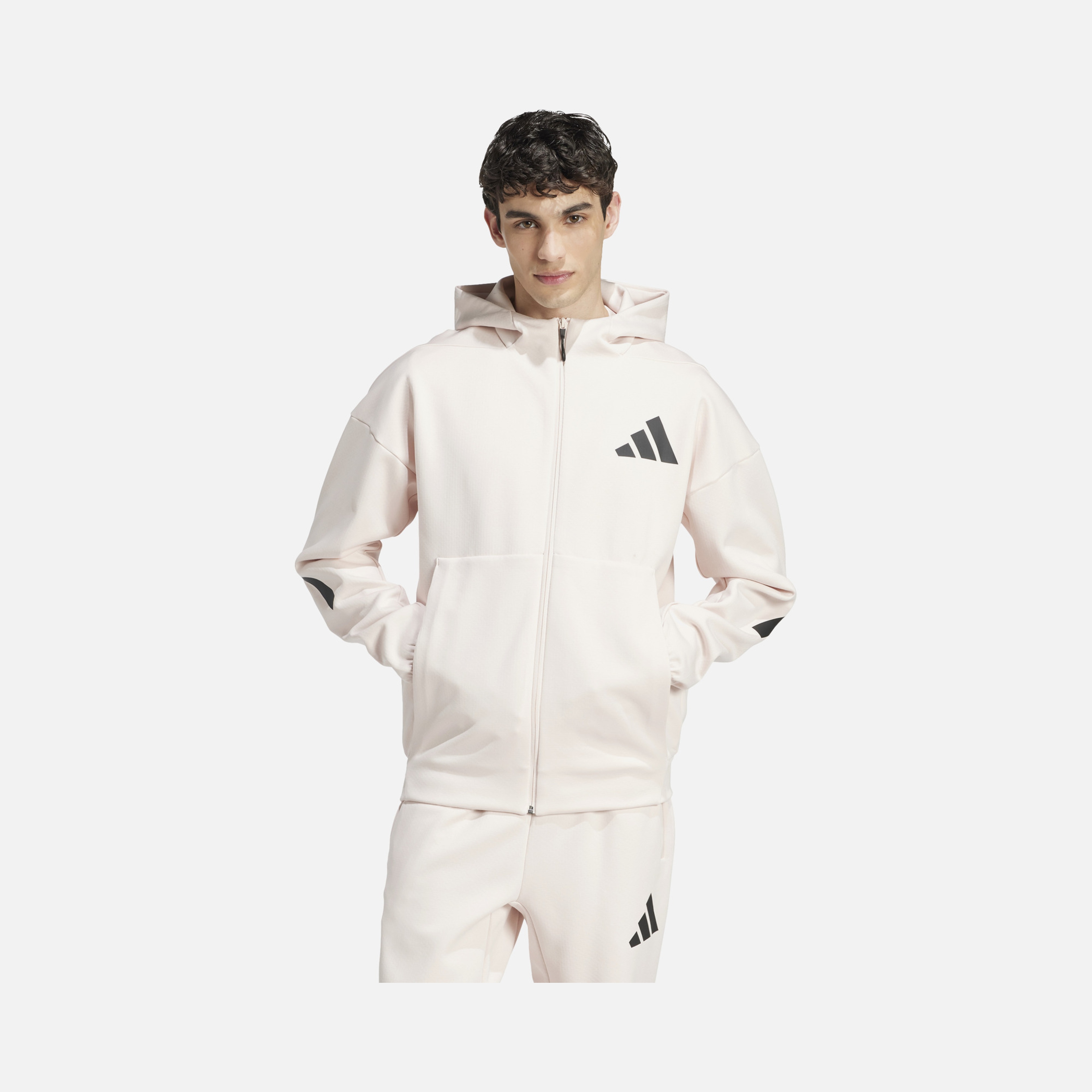 adidas Sportswear Z.N.E. Full-Zip Hooded Erkek Sweatshirt