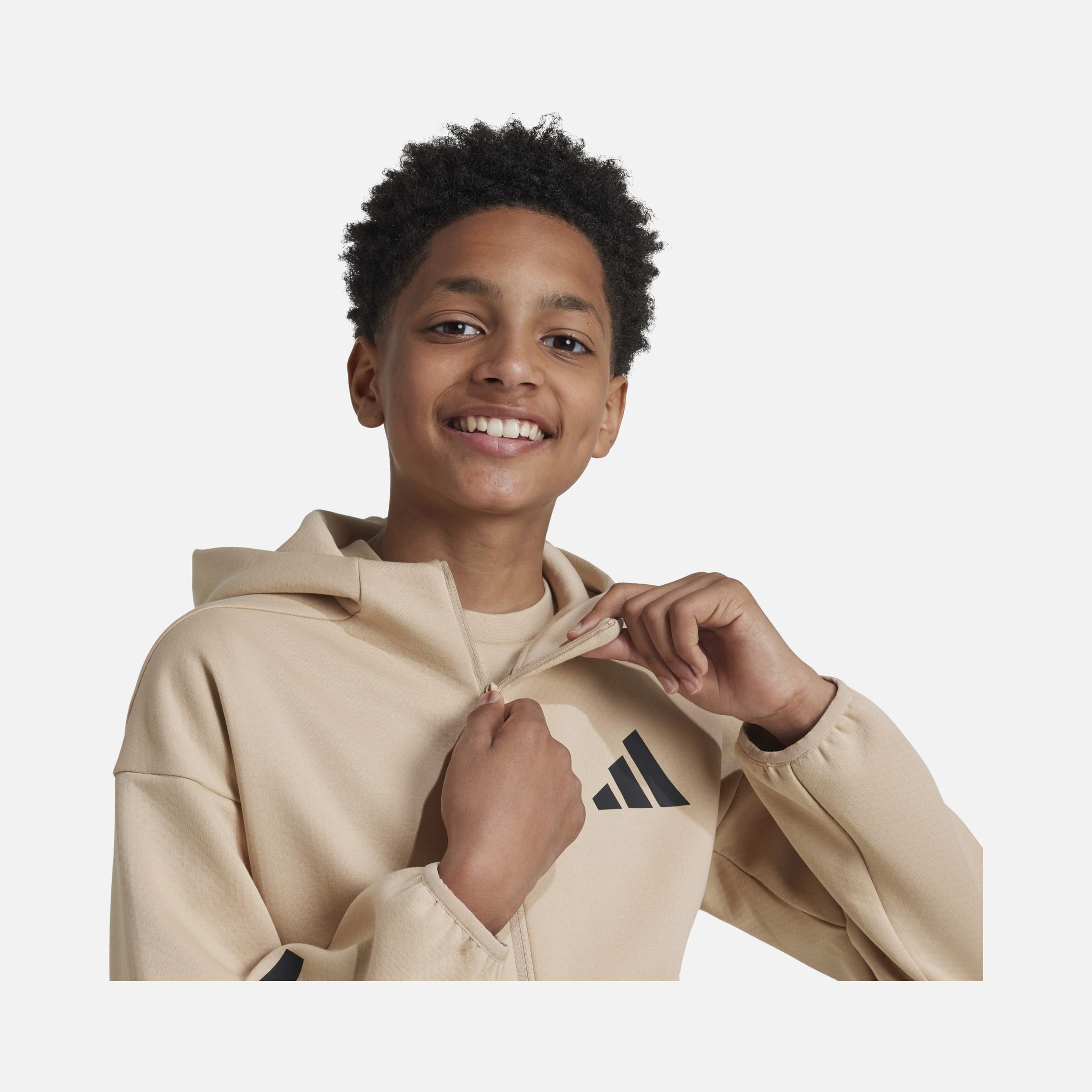 adidas Z.N.E. Sportswear Track Full-Zip Hoodie Çocuk Sweatshirt