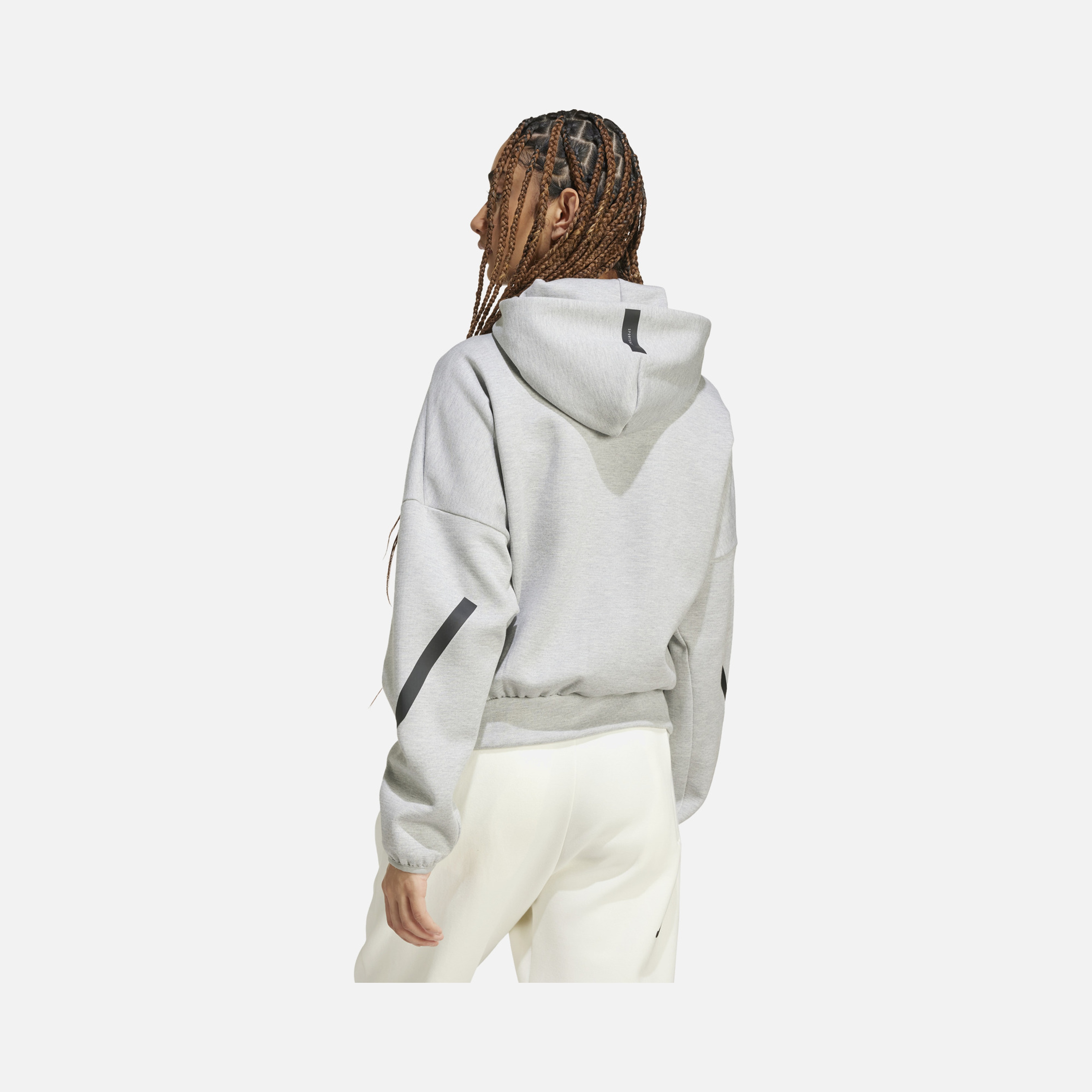 adidas Sportswear Z.N.E. Primeknit Fabric Full-Zip Hoodie Kadın Sweatshirt