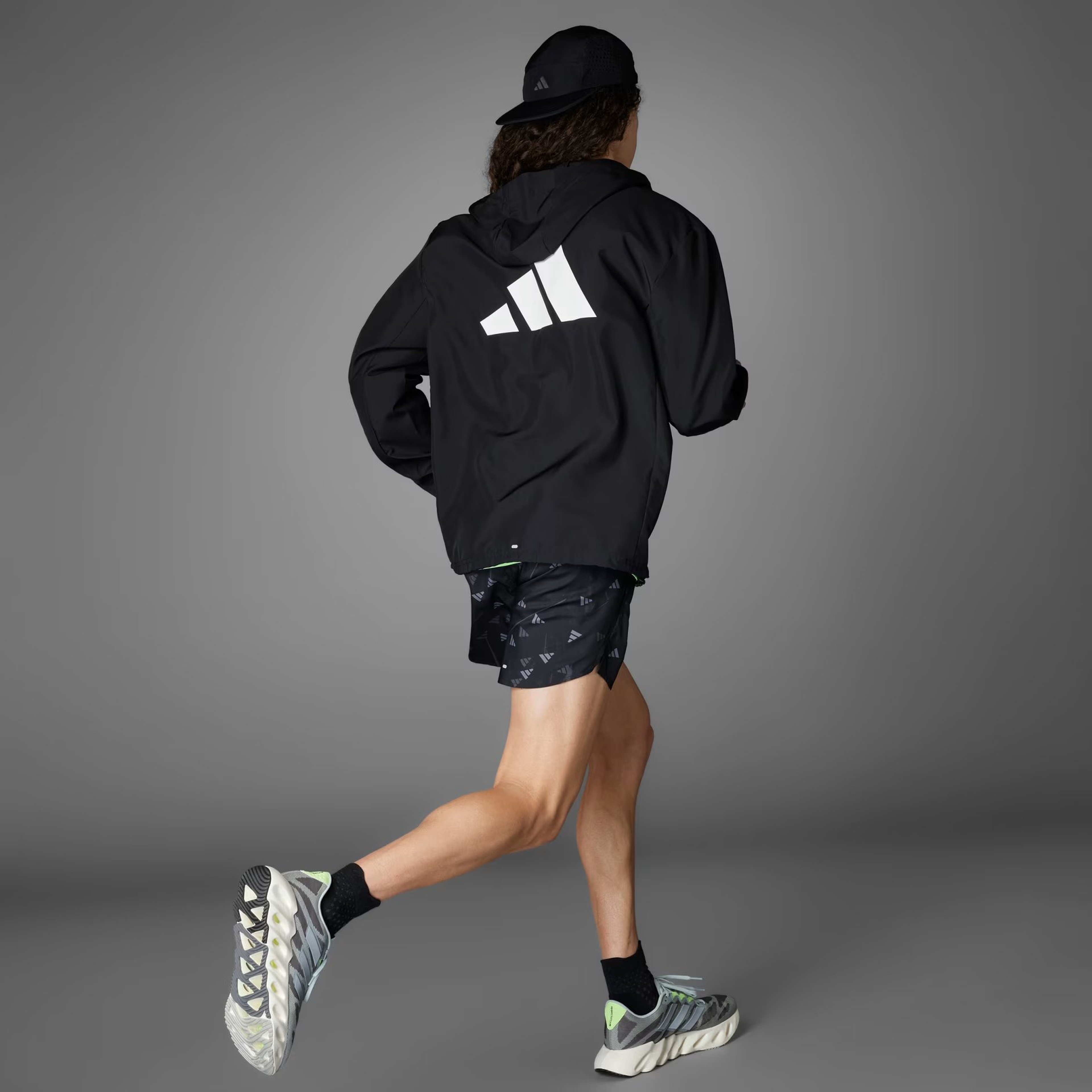 adidas AEROREADY Run It Full-Zip Hoodie Erkek Ceket