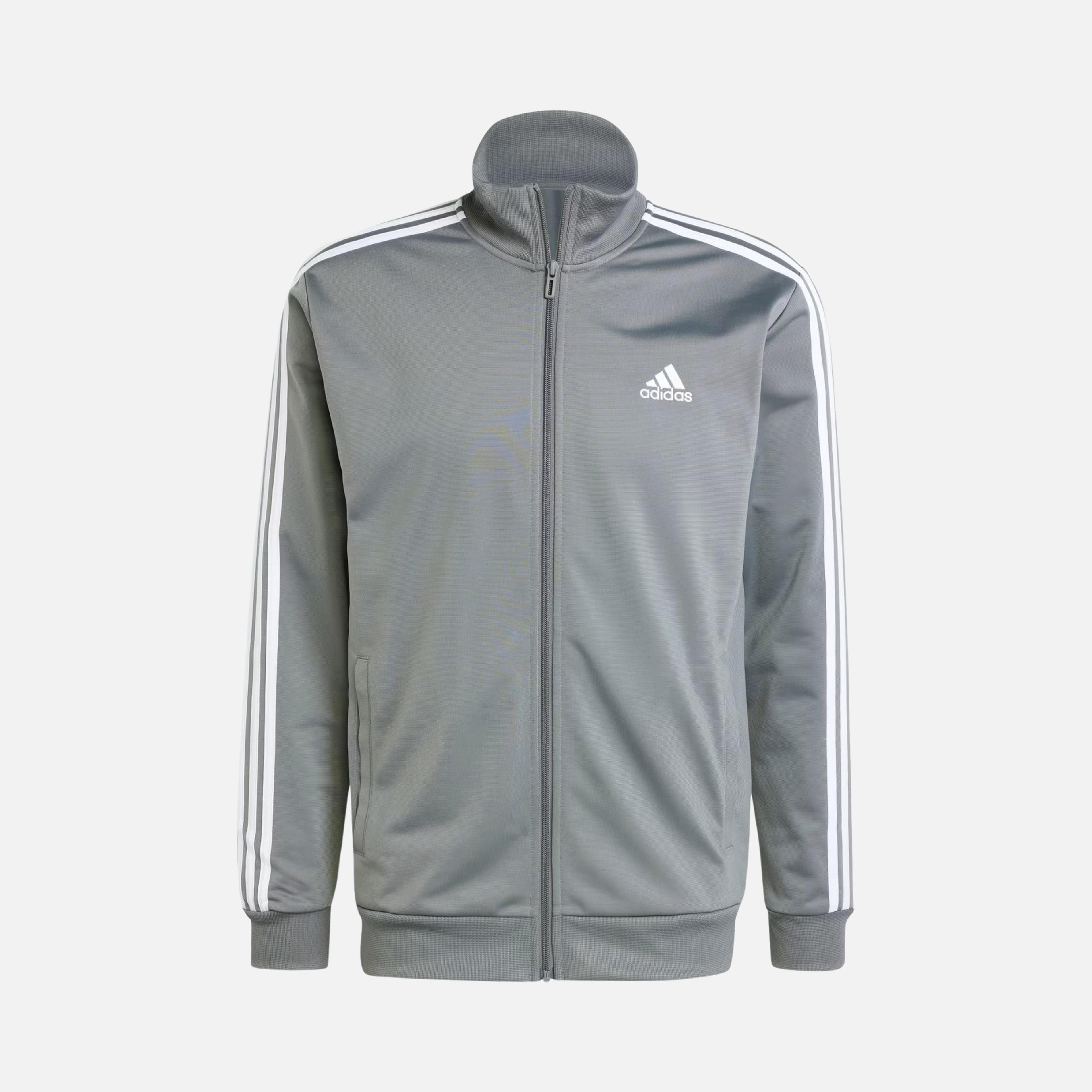 adidas Sportswear Basic 3-Stripes Tricot Full-Zip Erkek Eşofman Takımı