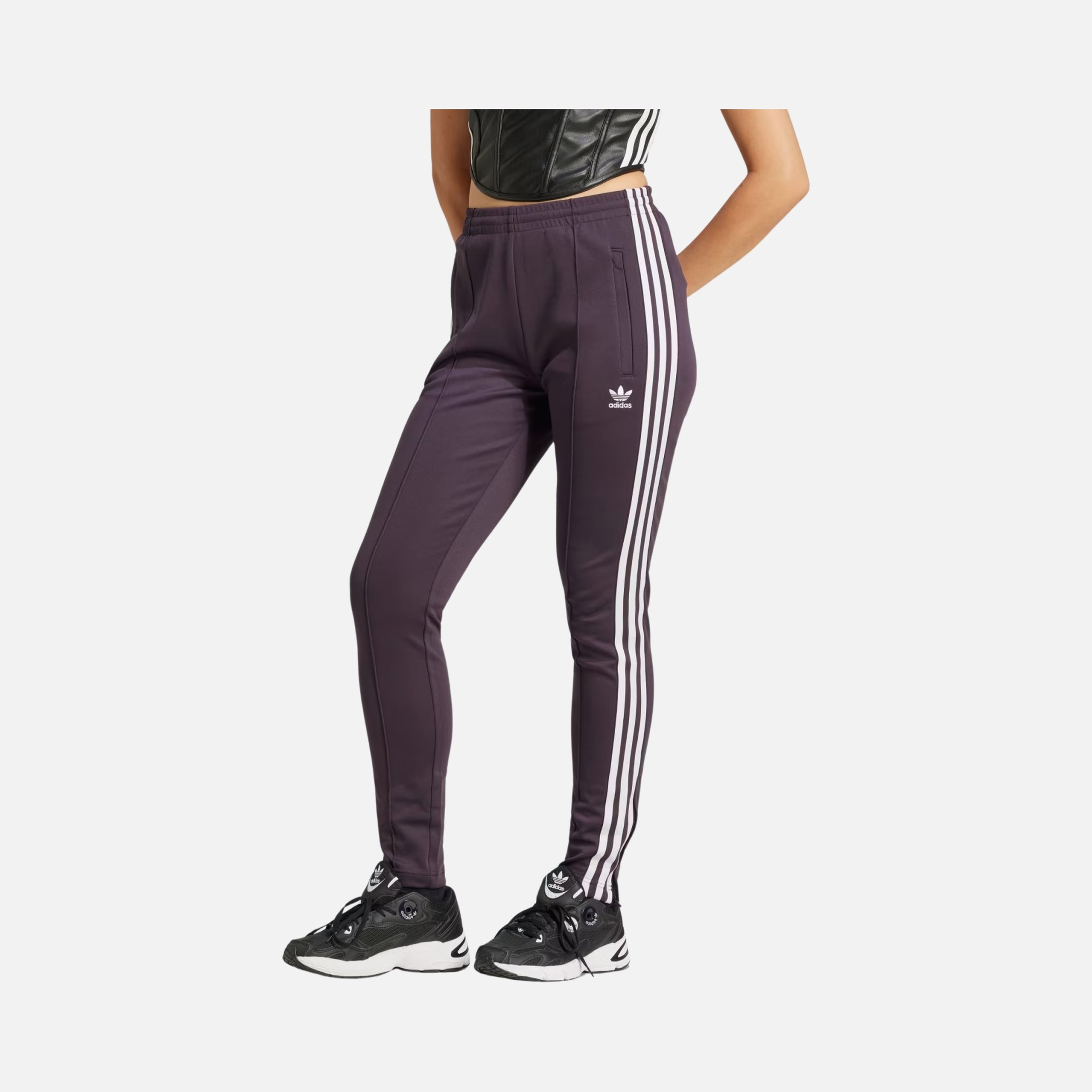 adidas Adicolor SST Classic Zippered-Leg 3-Stripes Kadın Eşofman Altı