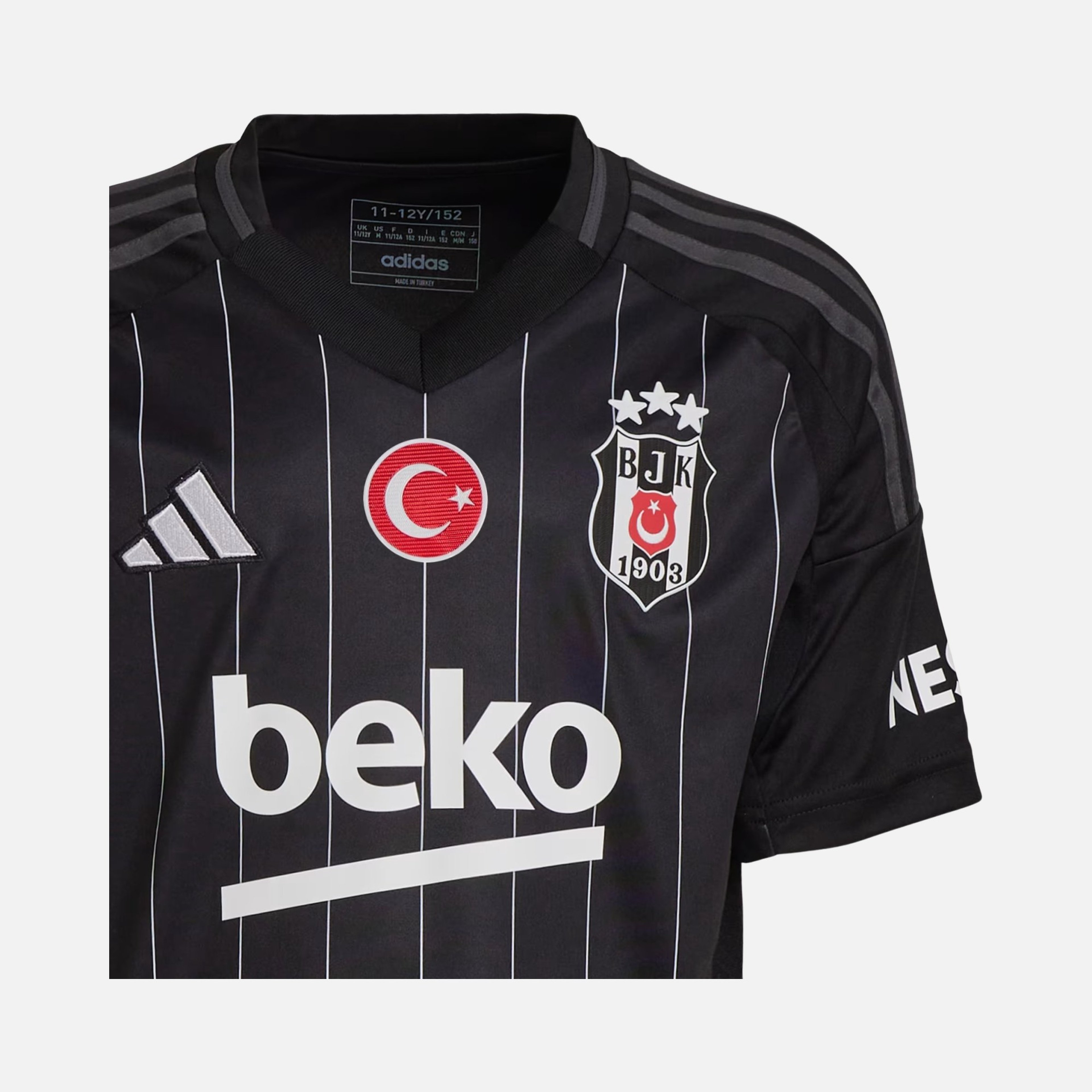 adidas Beşiktaş 2024-2025 Stadium Deplasman Çocuk Forma