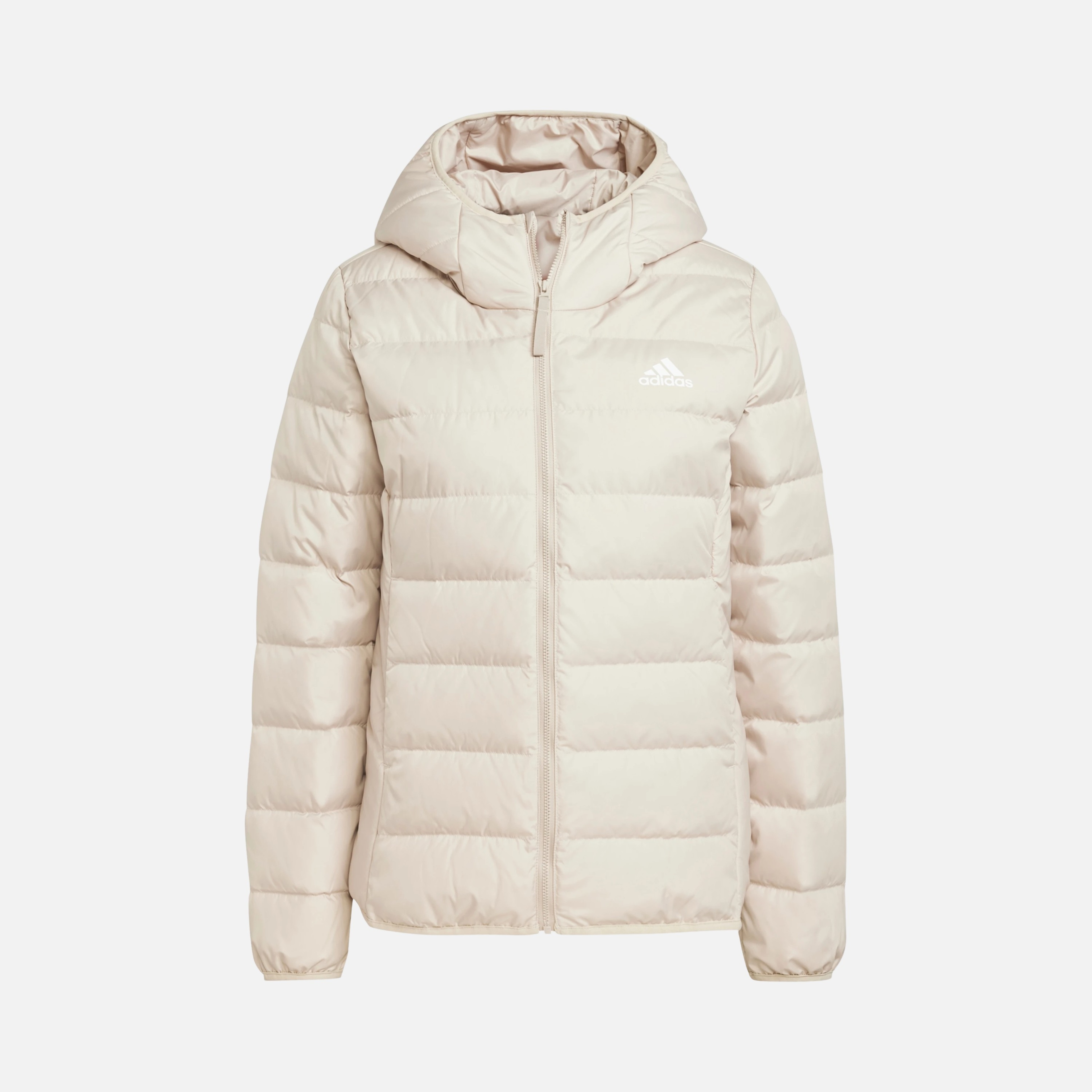 adidas Essentials Light Down Full-Zip Hoodie Kadın Mont