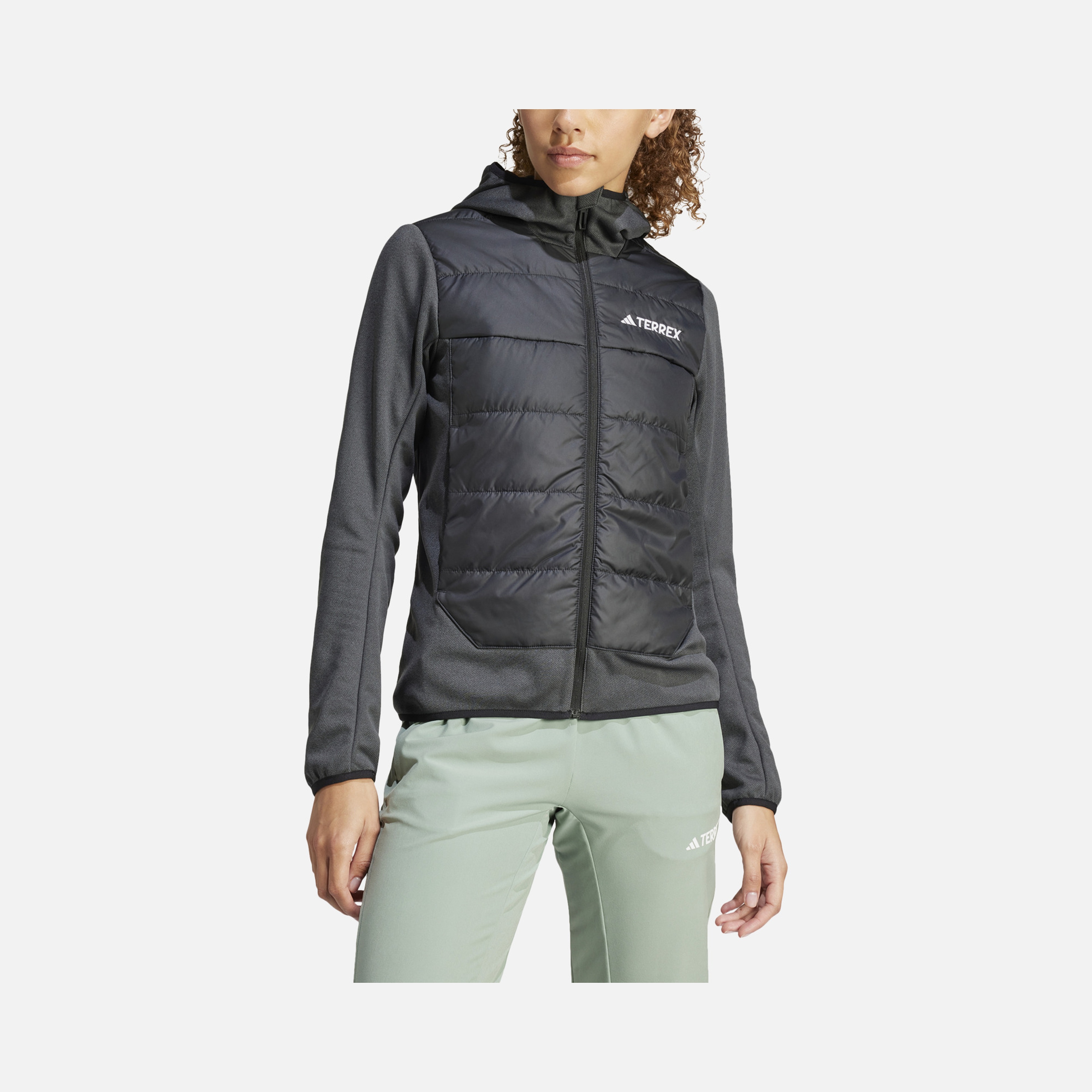 adidas Terrex Multi Hybrid Insulated Full-Zip Hoodie Kadın Ceket