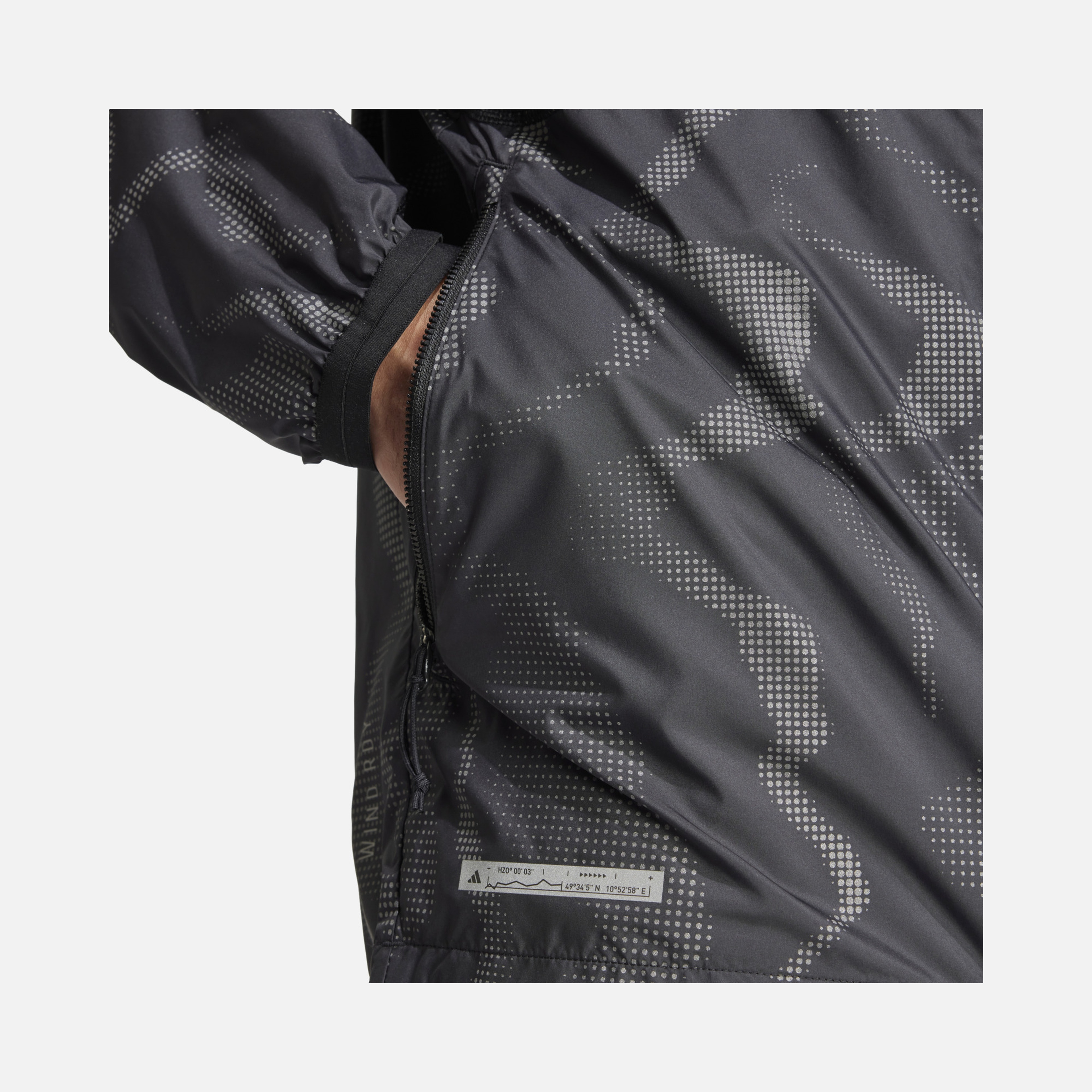 adidas Ultimate Premium WIND.RDY Running Full-Zip Hoodie Erkek Ceket