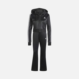 adidas Sportswear Glam Crop Length Top Full-Zip Hoodie Kadın Eşofman Takımı