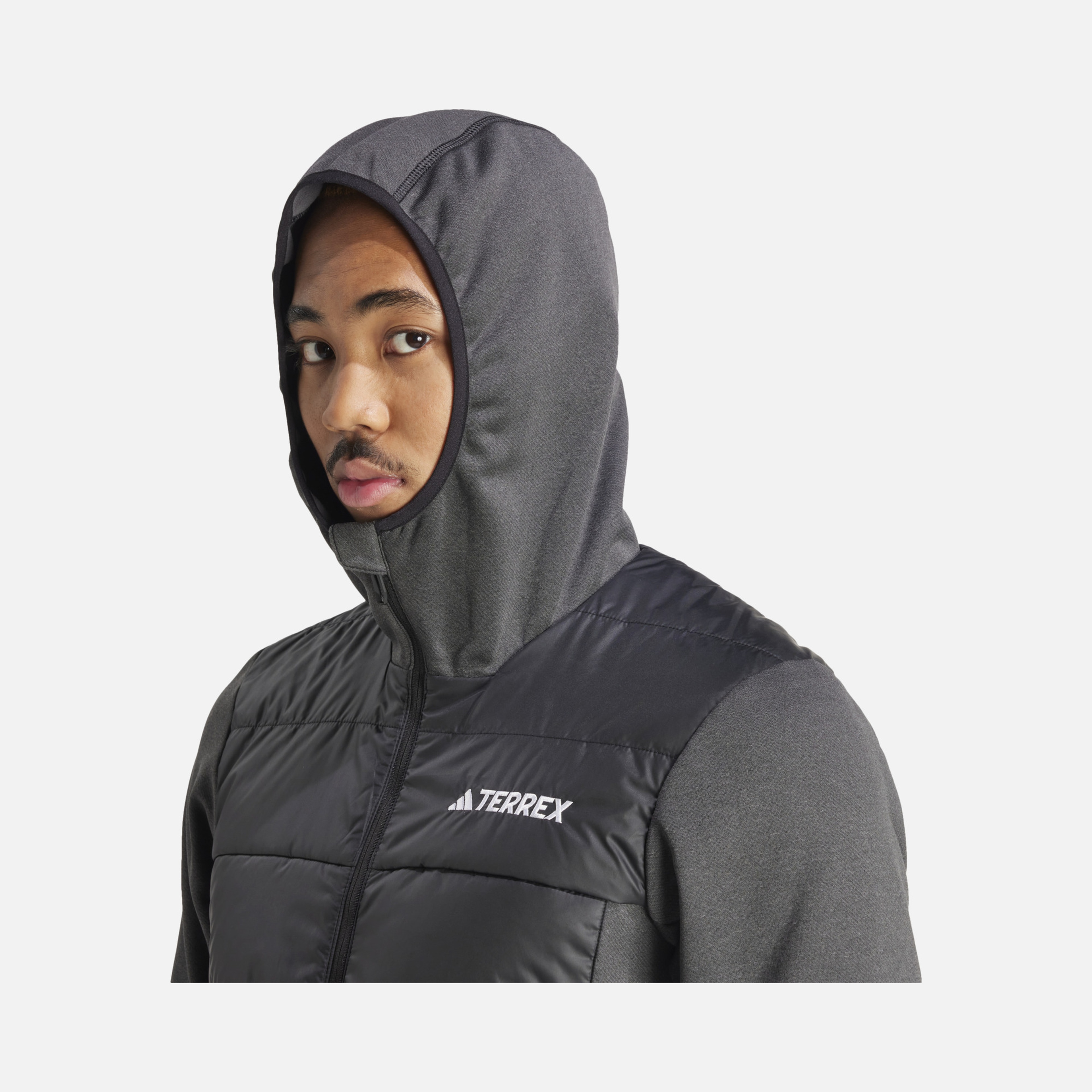 adidas Terrex Multi Hybrid Insulated Full-Zip Hoodie Erkek Ceket