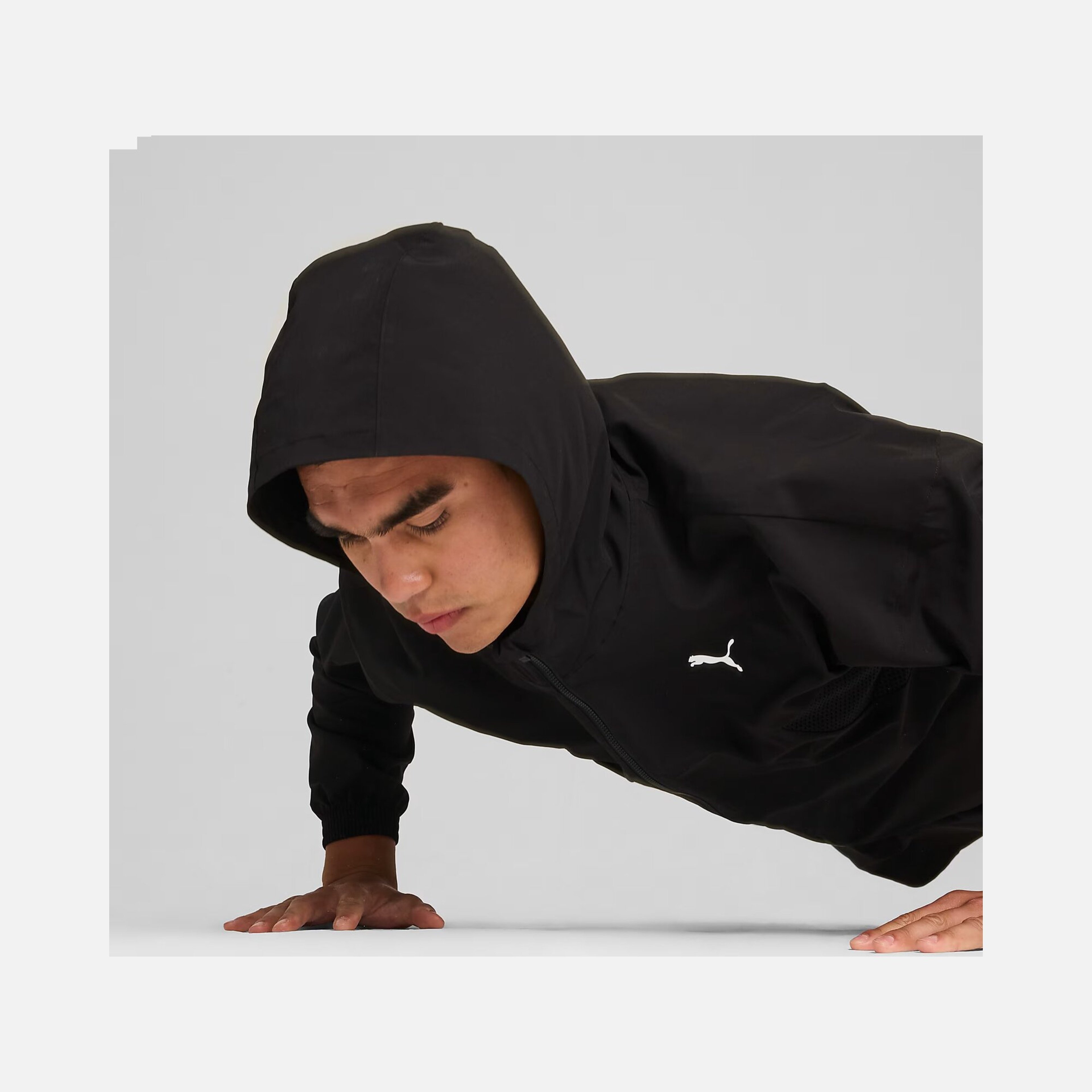 Puma DryCELL Fit Woven Training Full-Zip Hoodie Erkek Ceket