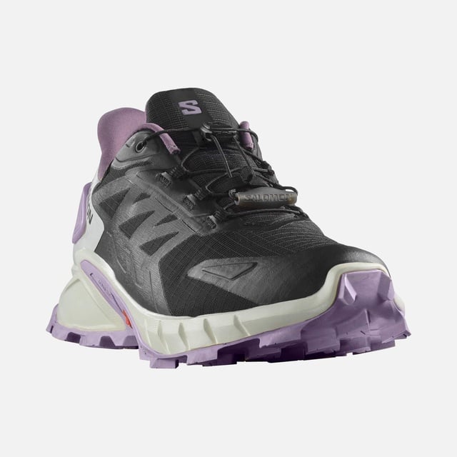Salomon Siyah Salomon Supercross 4 Gore-Tex Trail Running Kadın Spor Ayakkabı