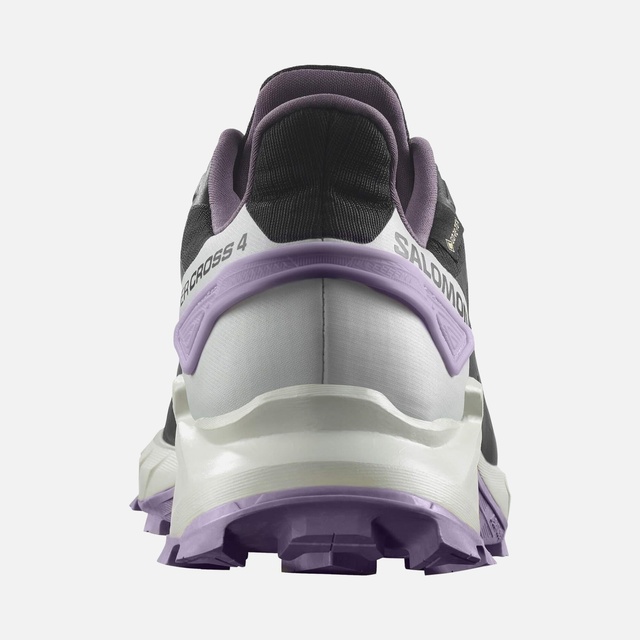 Salomon Siyah Salomon Supercross 4 Gore-Tex Trail Running Kadın Spor Ayakkabı