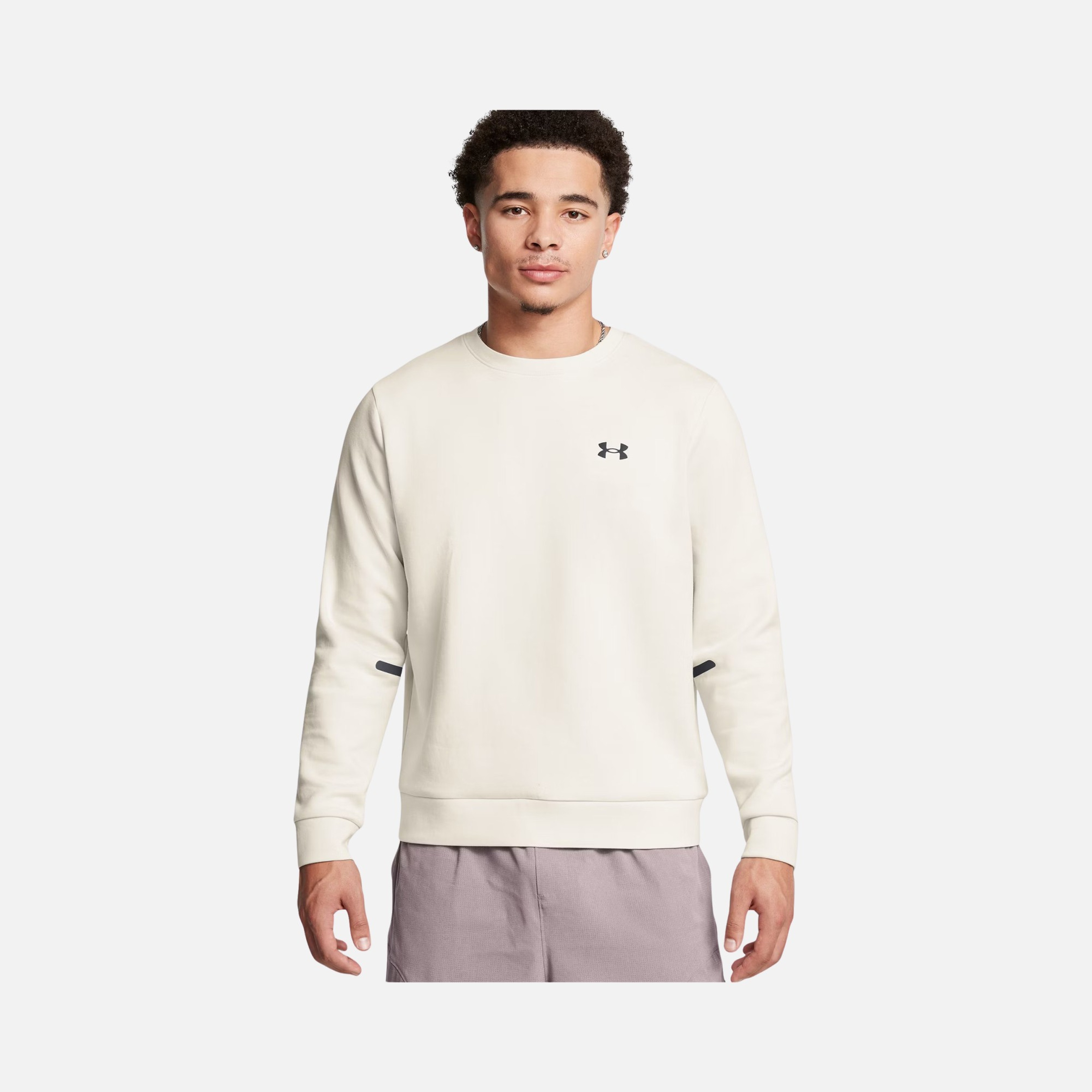Under Armour Unstoppable Fleece Crew Erkek Sweatshirt