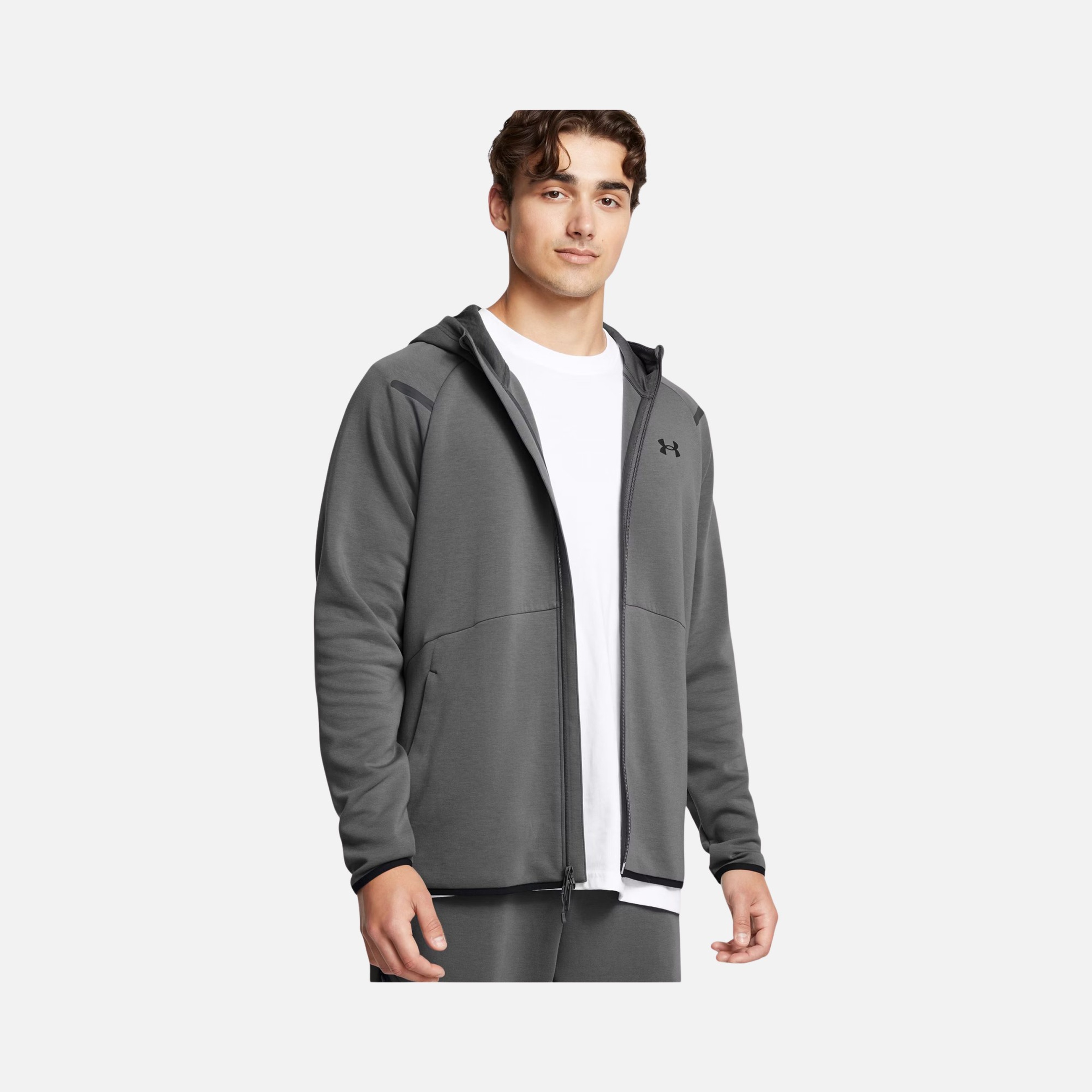 Under Armour Sportswear Unstoppable Fleece Slim Cut Full-Zip Hooded Erkek Sweatshirt