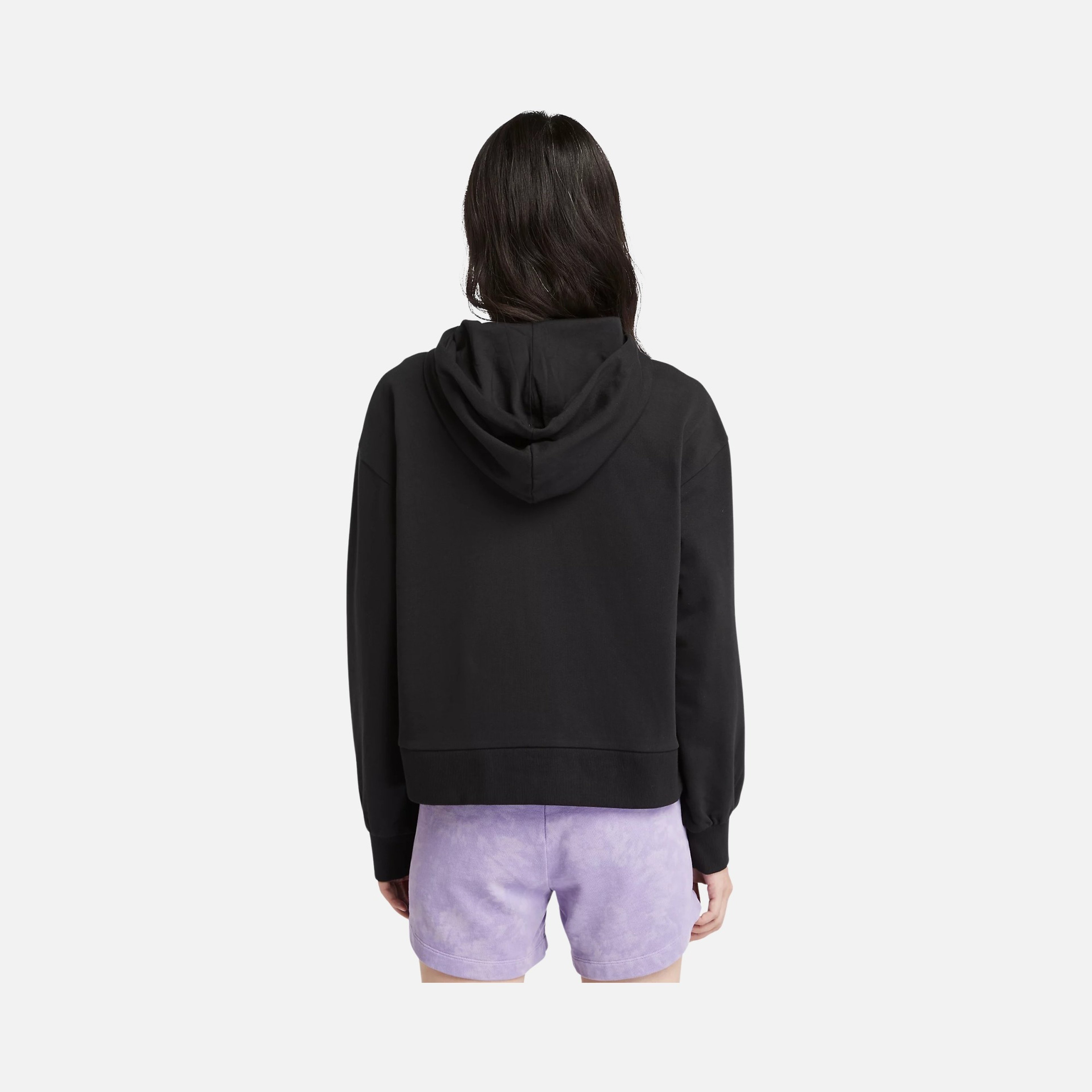 Timberland Stack Logo Loop Back Hoodie Kadın Sweatshirt