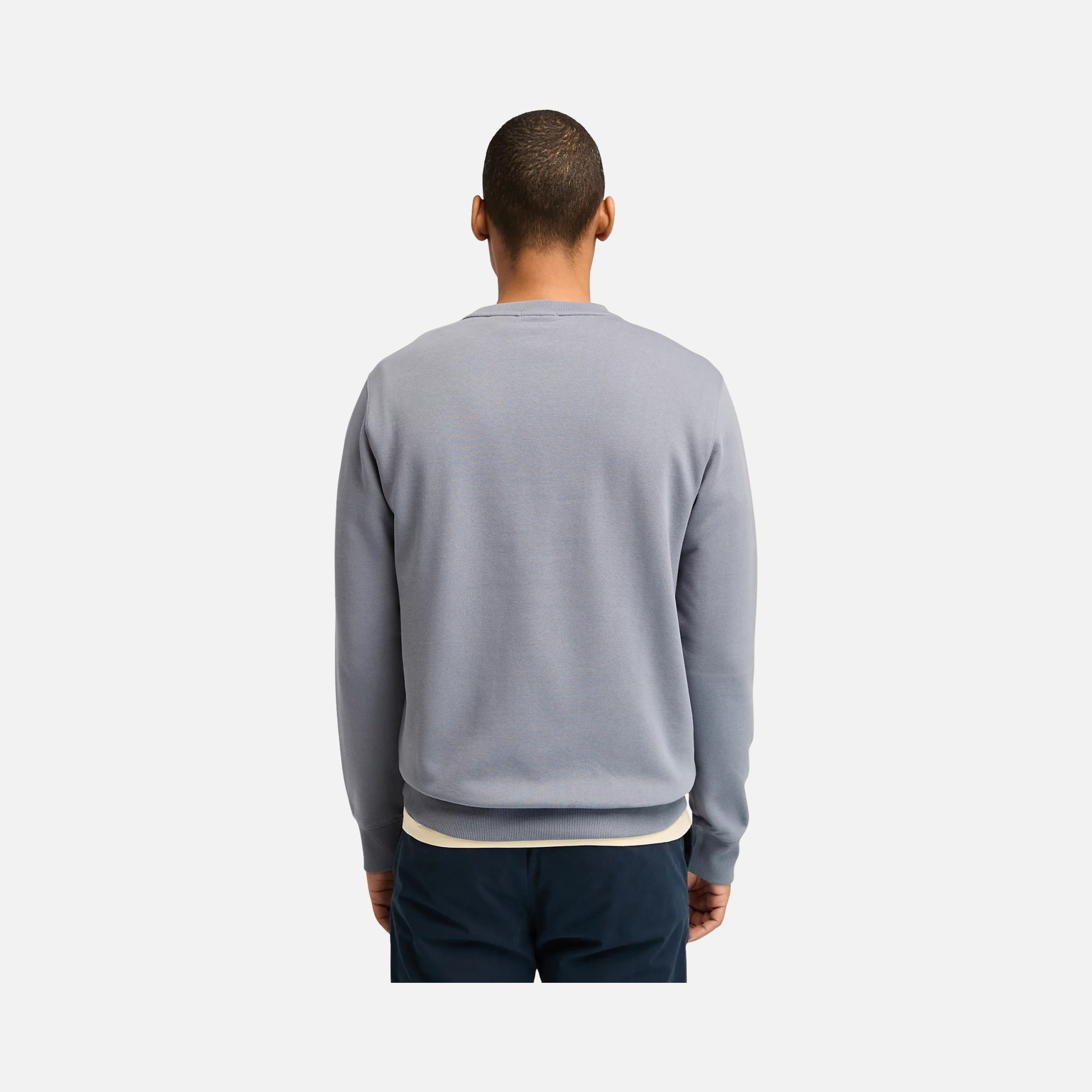 Timberland Kennebec River Linear Logo Crew Neck Erkek Sweatshirt