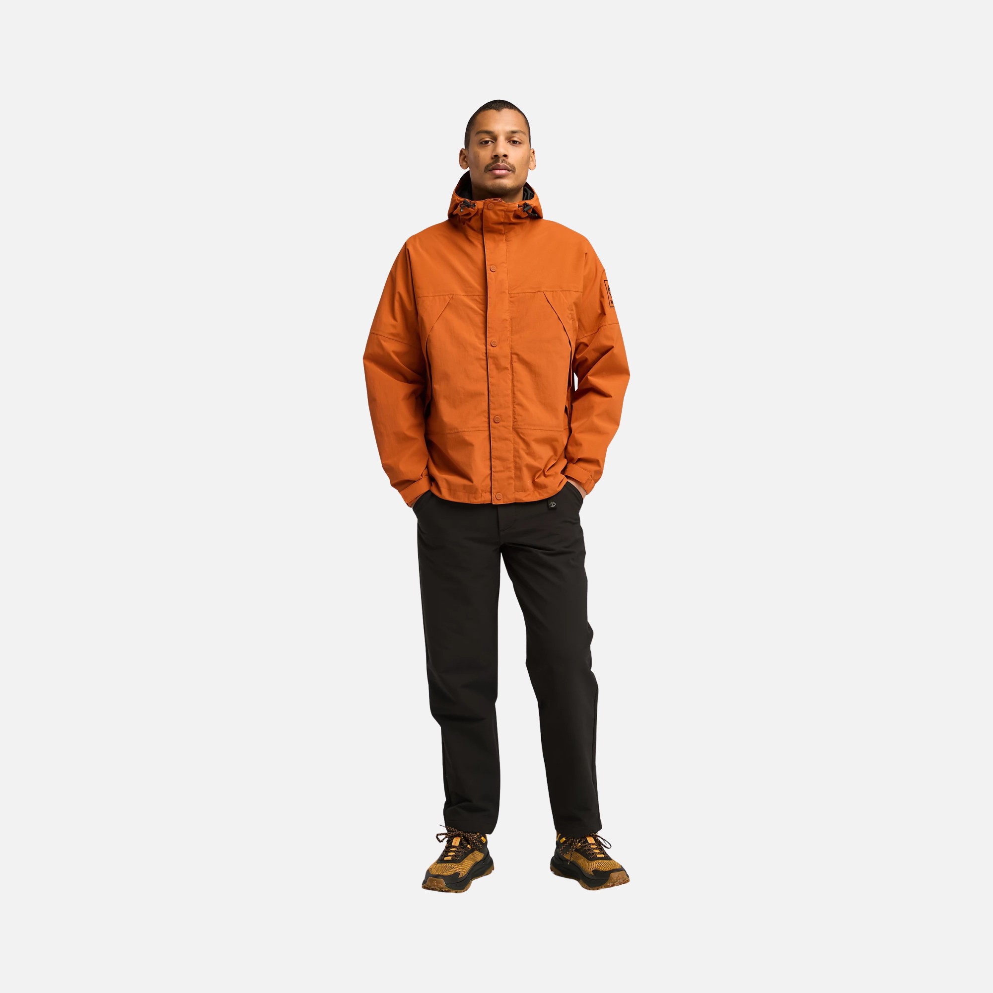Timberland Winnick Archive Waterproof Shell Full-Zip Hoodie Erkek