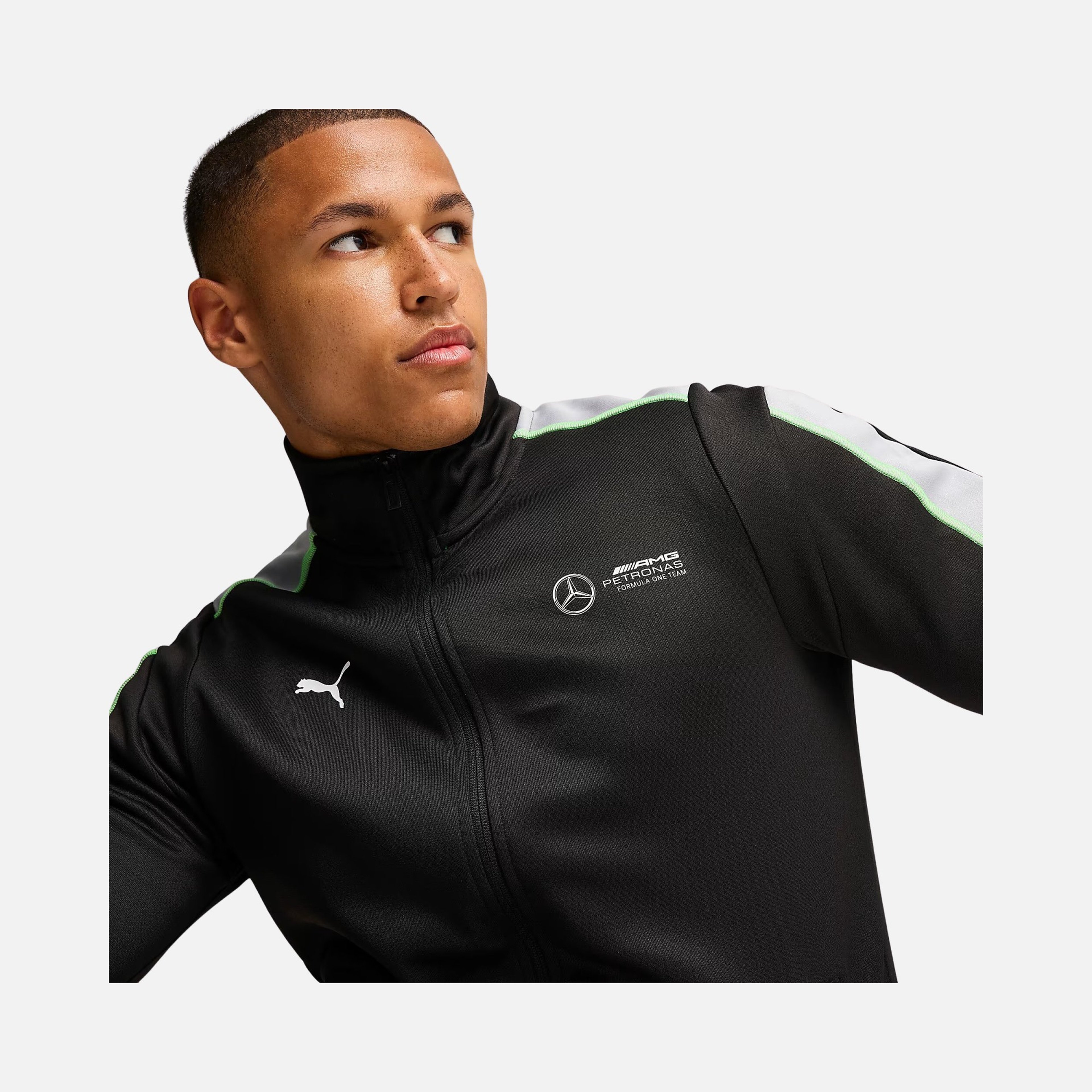 Puma Mercedes-AMG Petronas F1 MT7+ Full-Zip Erkek Ceket