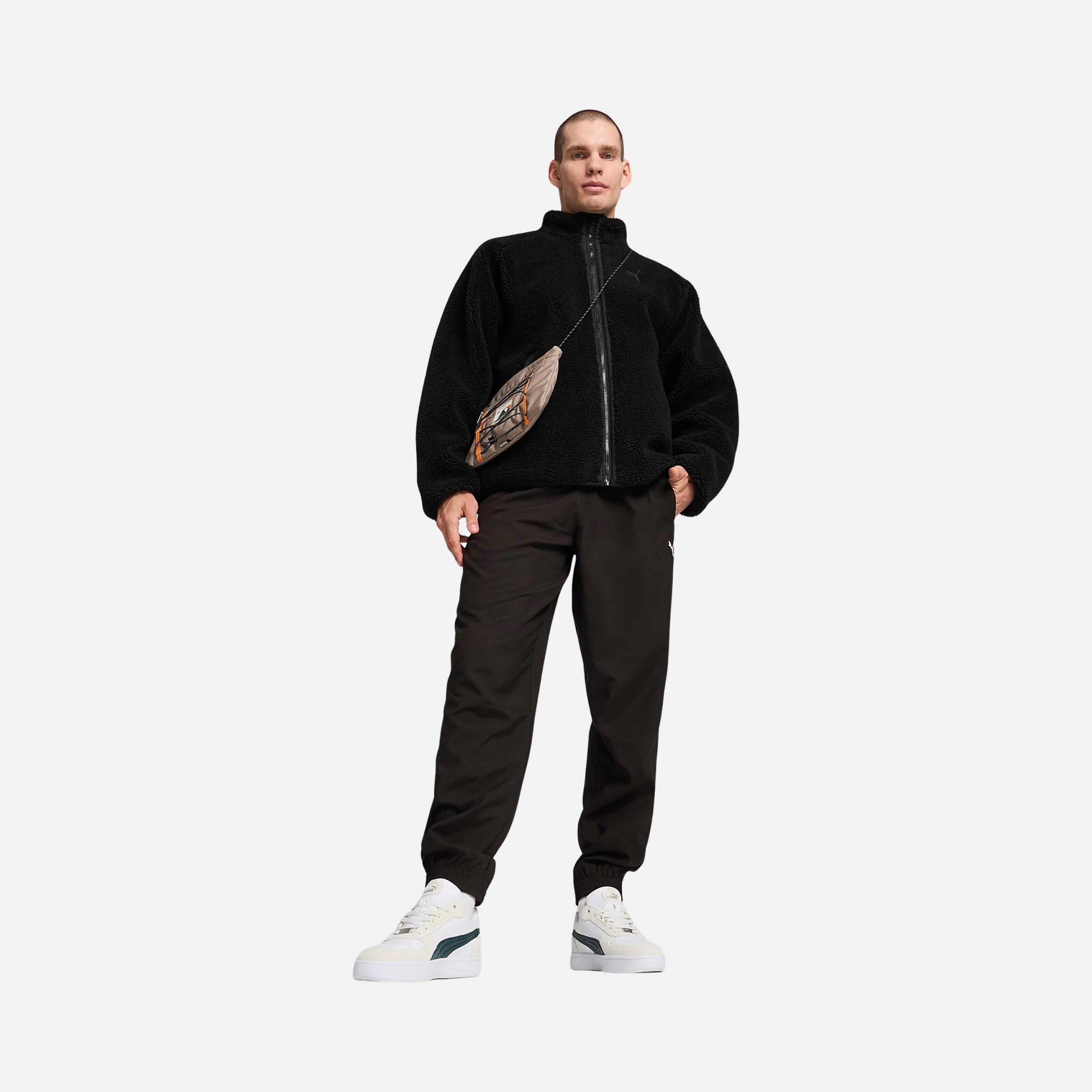 Puma Sportswear Reversible Sherpa Full-Zip Erkek Ceket